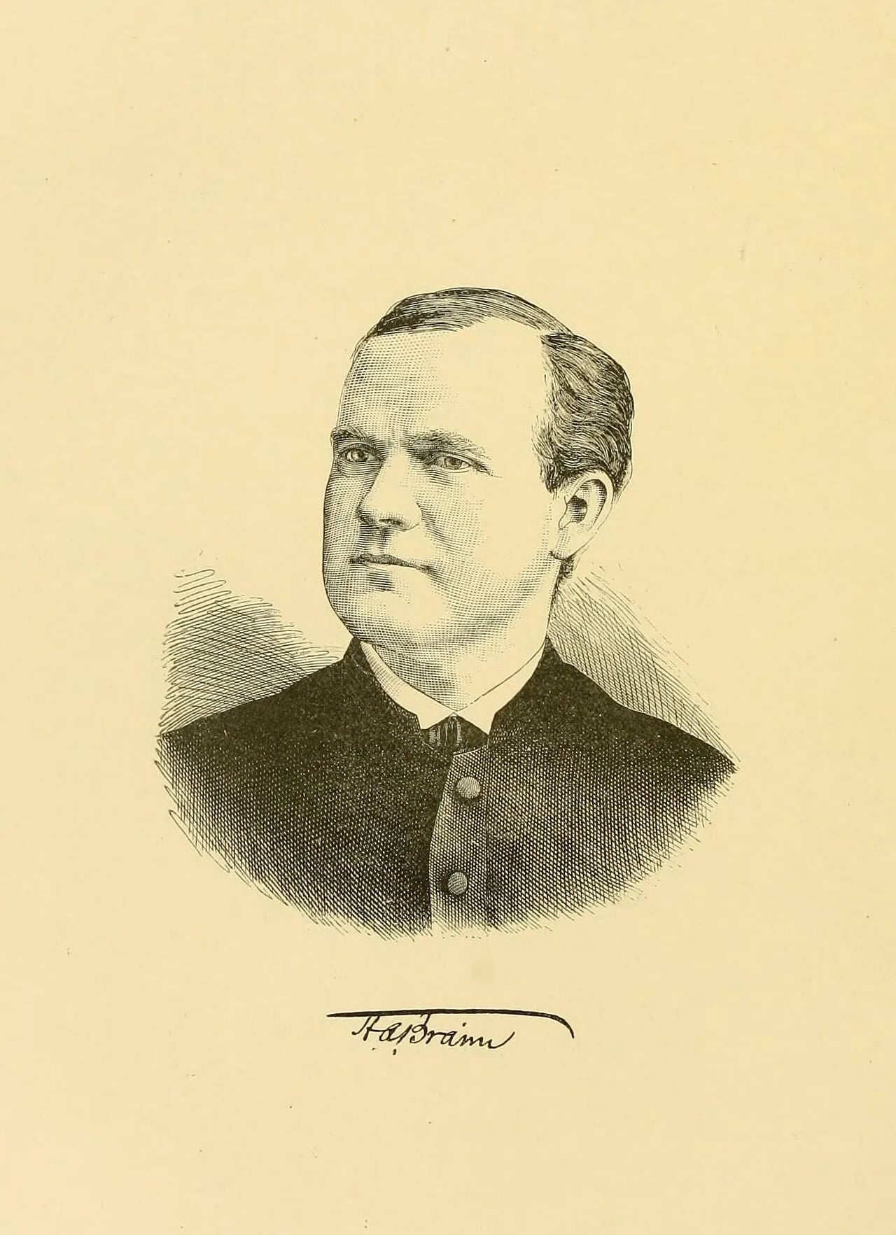 Portrait of Henry Athanasius Brann (1837–1921) – memorial page