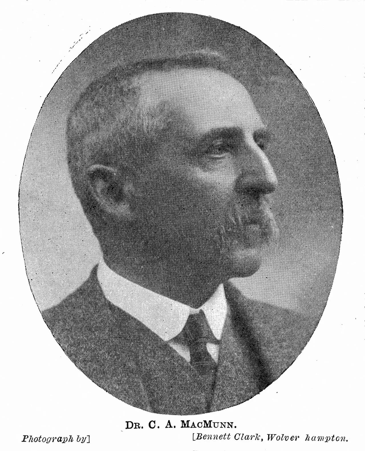 Portrait of Charles Alexander MacMunn (1852–1911) – memorial page