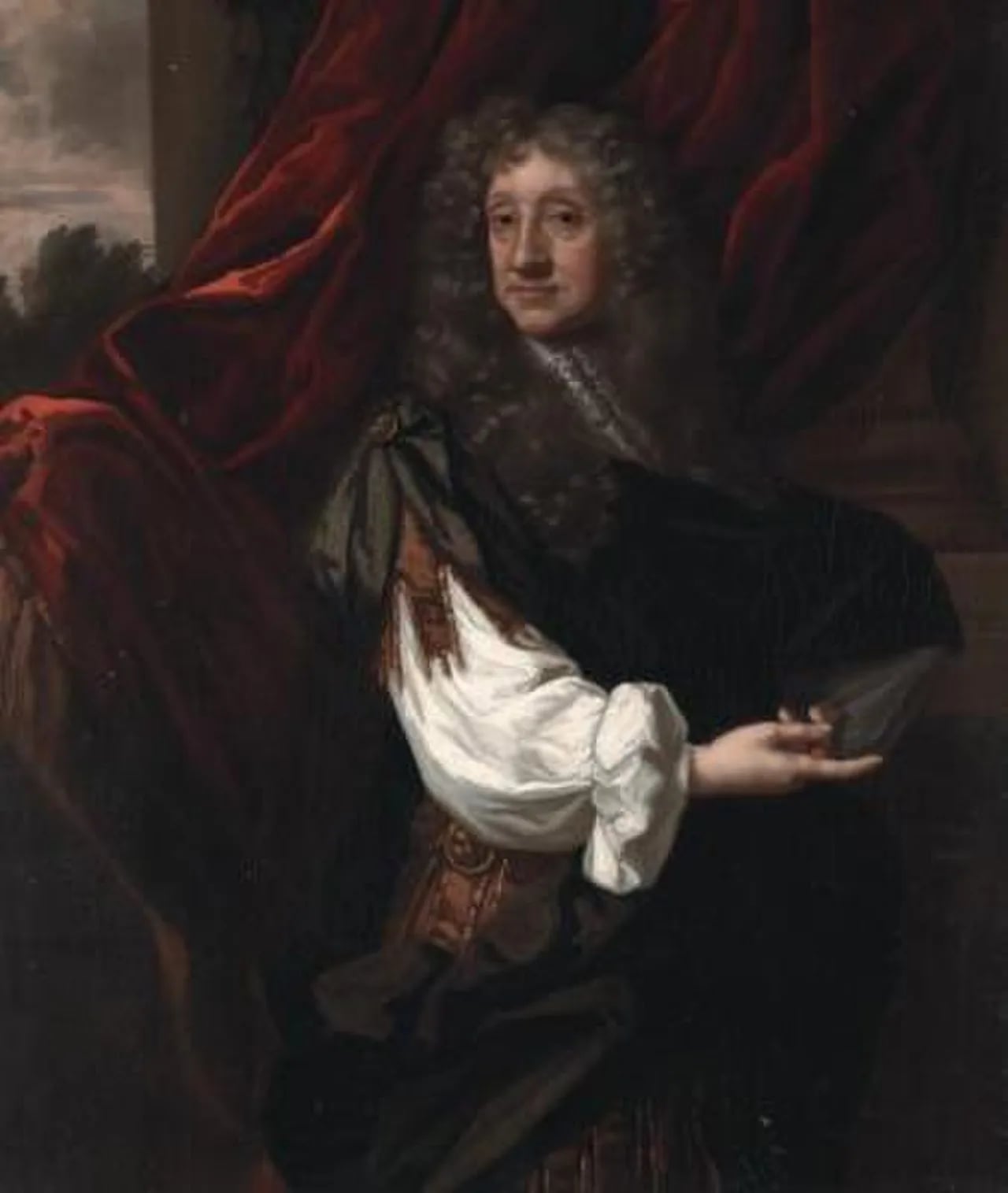 Porträt von Sir Ralph Verney, 1st Baronet, of Middle Claydon (1613–1696) – Gedenkseite