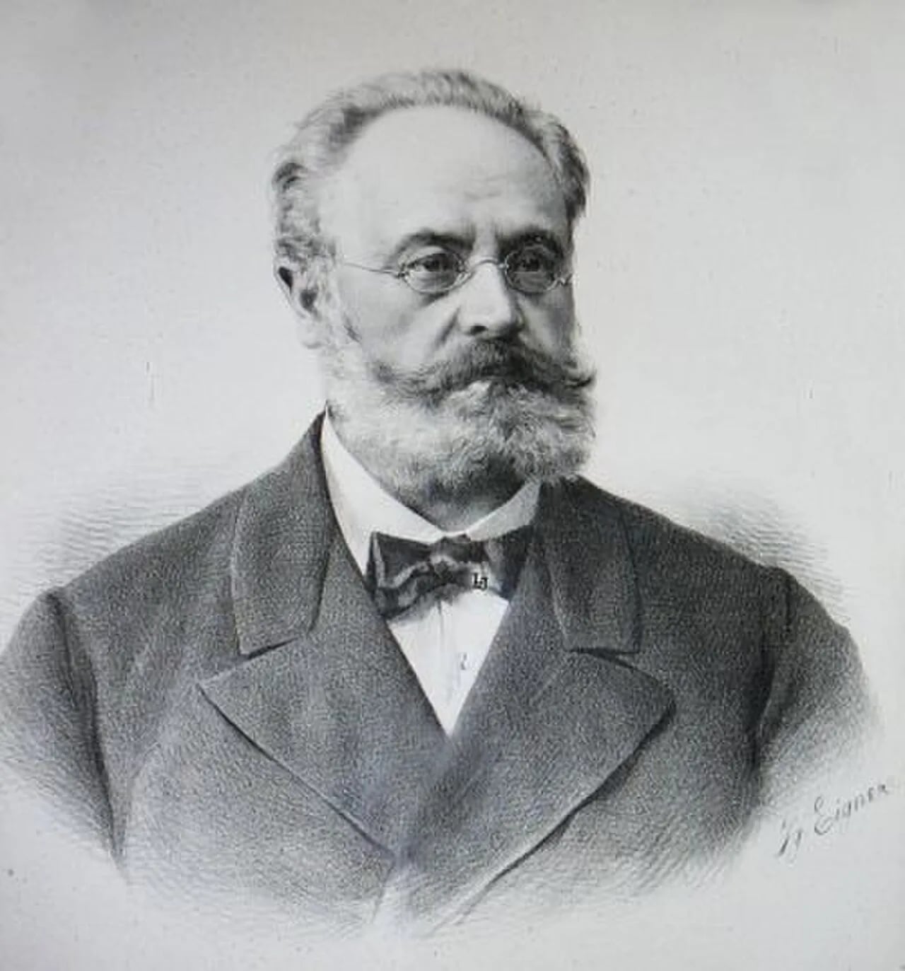 Porträt von Anton Stöhr (1830–1906) – Gedenkseite