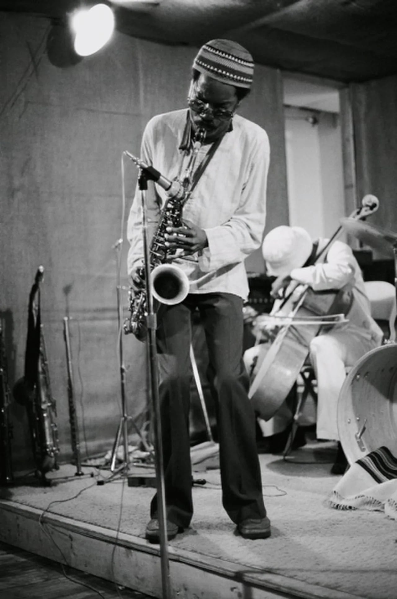 Portrait of Jemeel Moondoc (1951–2021) – memorial page