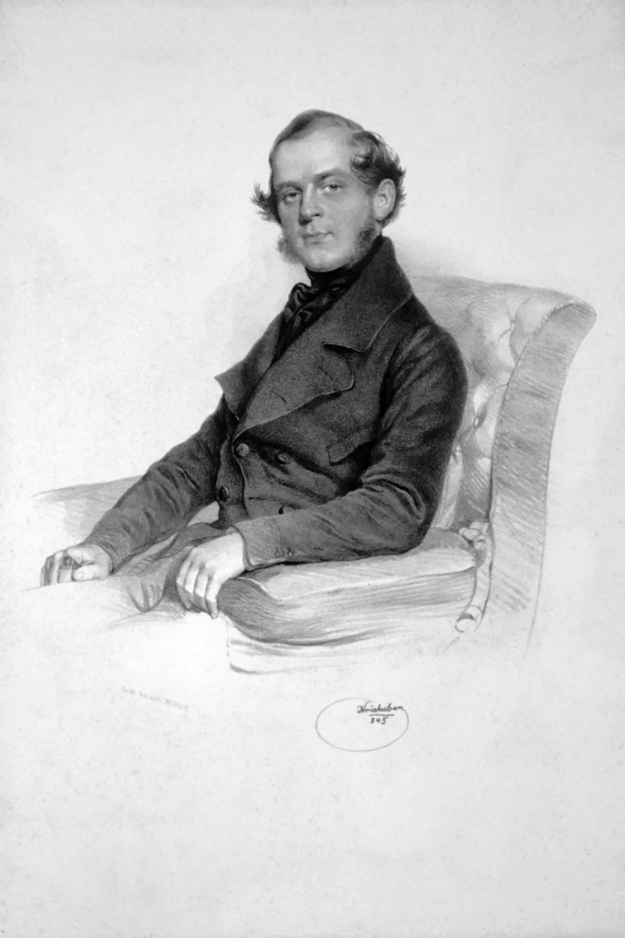 Portrait of Johann Anton von Goëss (1816–1887) – memorial page