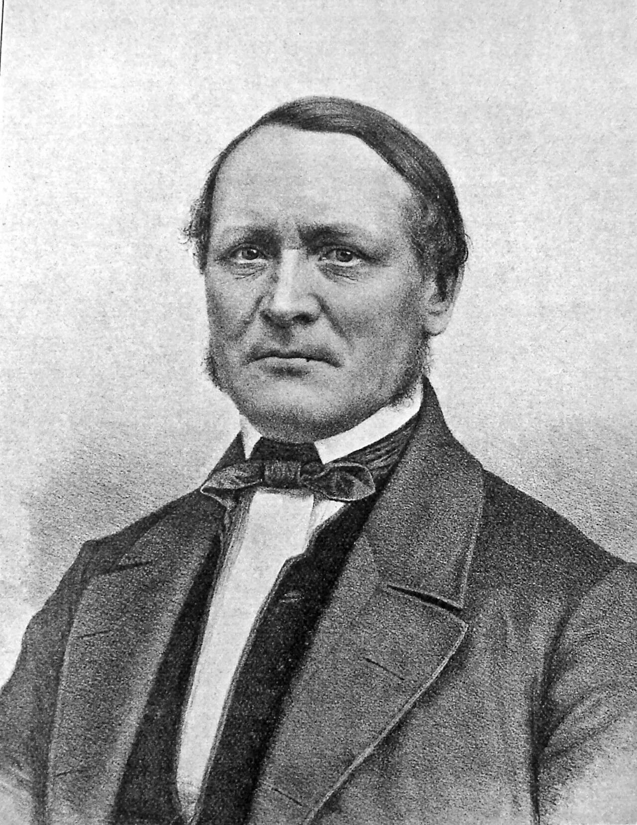 Portrait of Jens Andersen Hansen (1806–1877) – memorial page