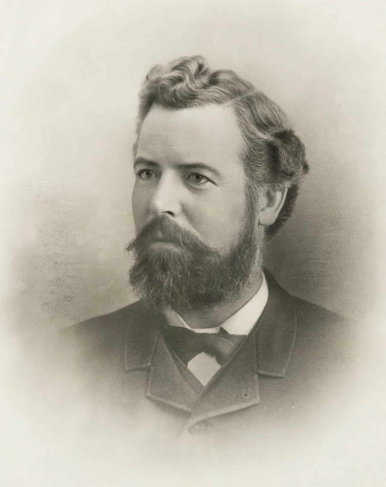 Porträt von Robert Morris (1838–1917) – Gedenkseite