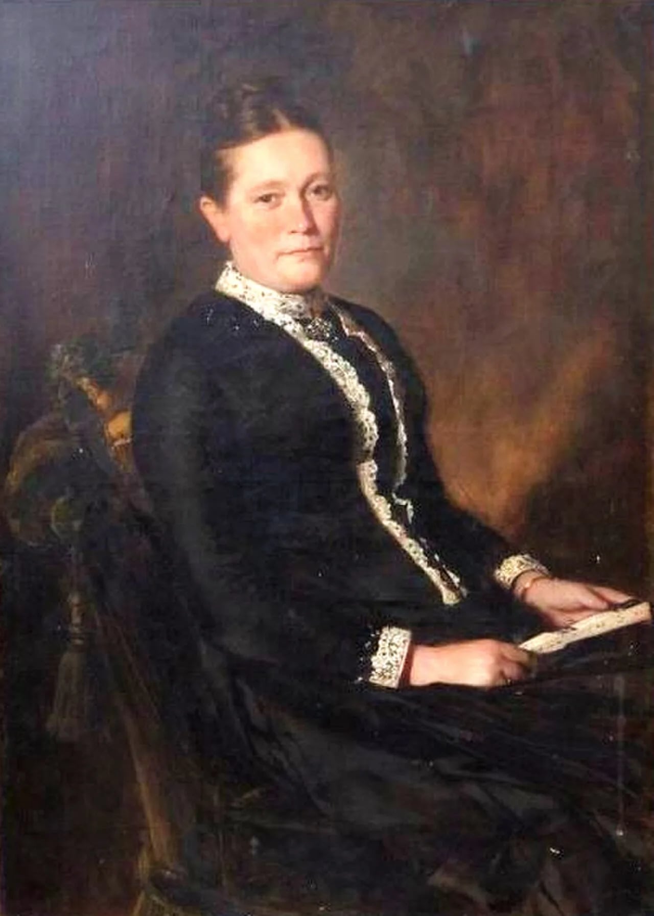 Porträt von Elisabeth Concordia Crola (1809–1878) – Gedenkseite