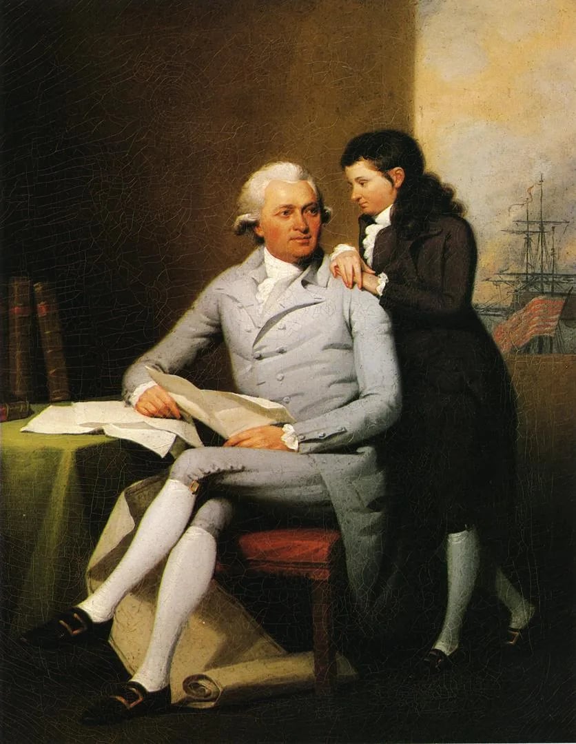 Porträt von Jeremiah Wadsworth (1743–1804) – Gedenkseite
