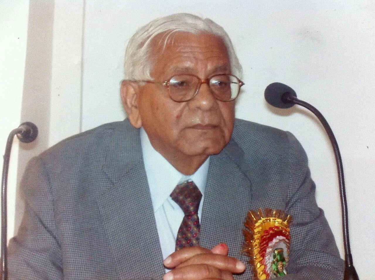 Portrait of Ganesh Prasad Srivastava (1933–2011) – memorial page