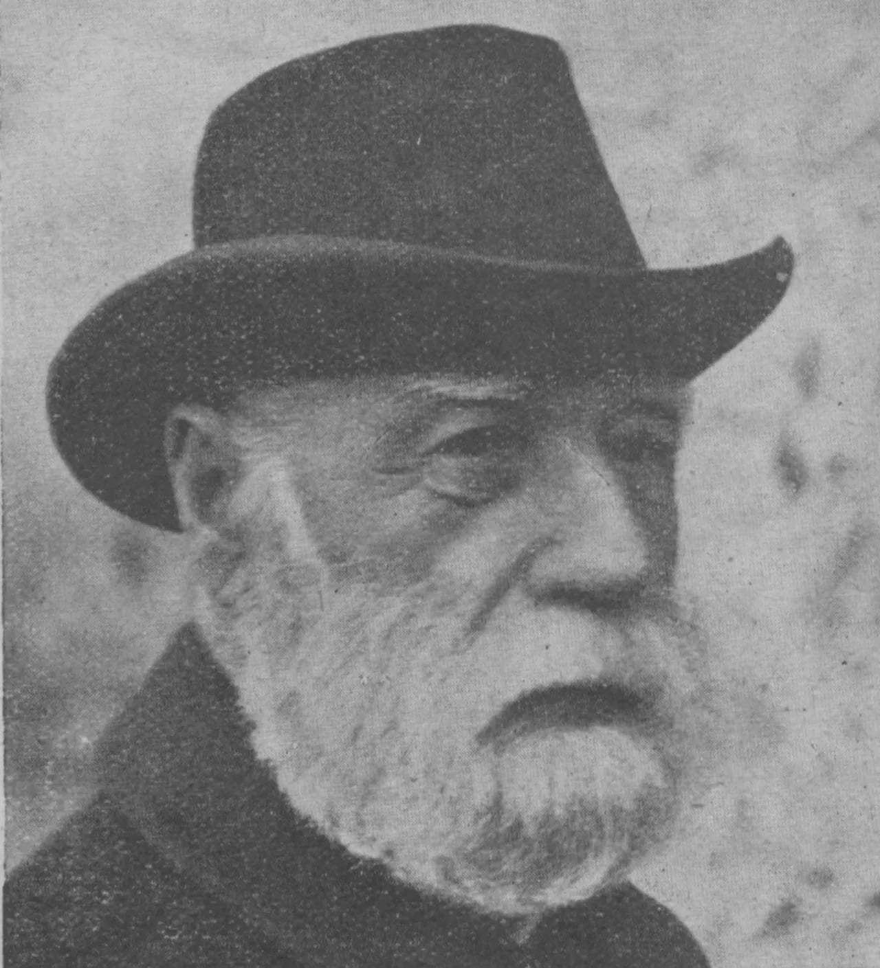 Porträt von Tobias Hafner (1833–1921) – Gedenkseite