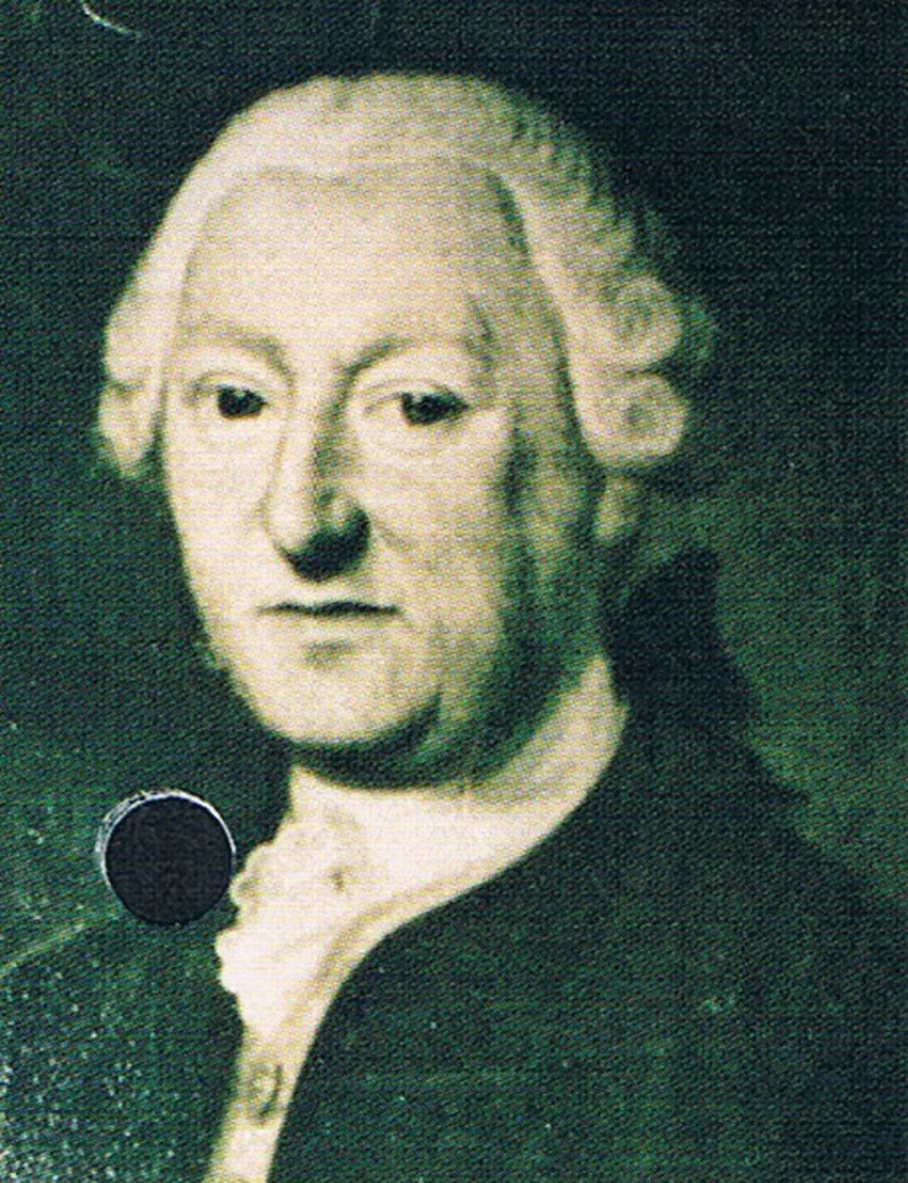 Porträt von Johann Friedrich Bauder (1713–1791) – Gedenkseite