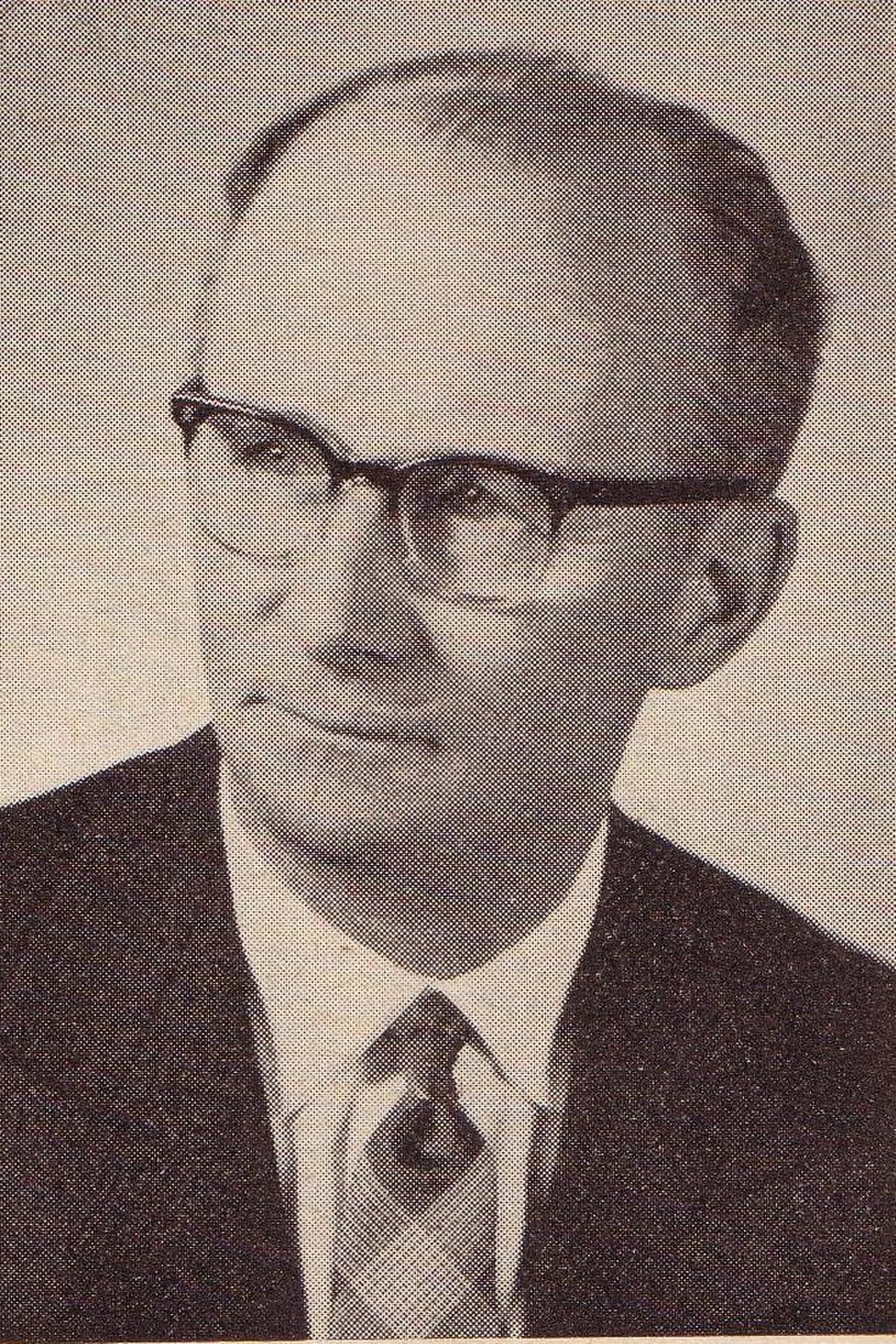 Porträt von Joachim Bergmann (1906–1974) – Gedenkseite