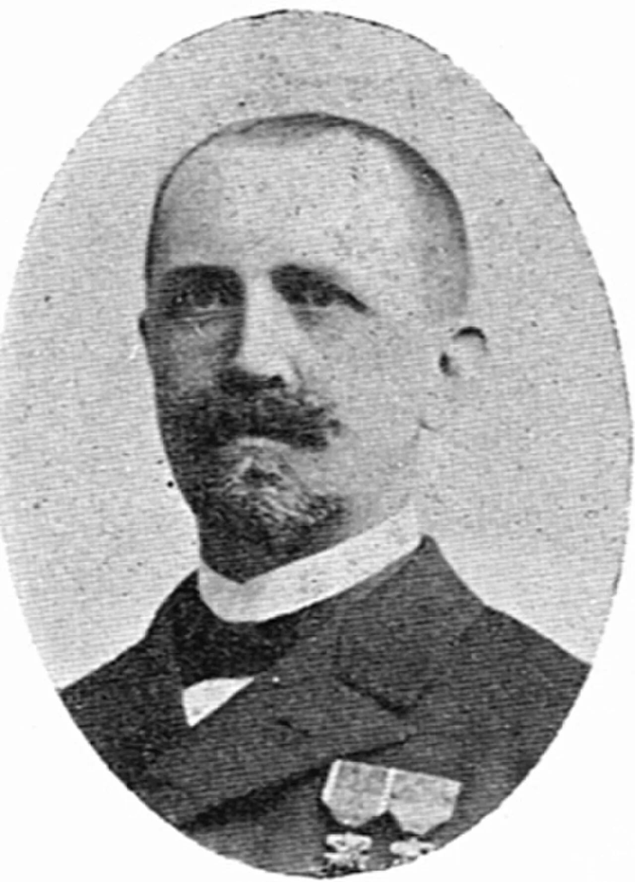 Porträt von Bernhard Juel (1859–1924) – Gedenkseite
