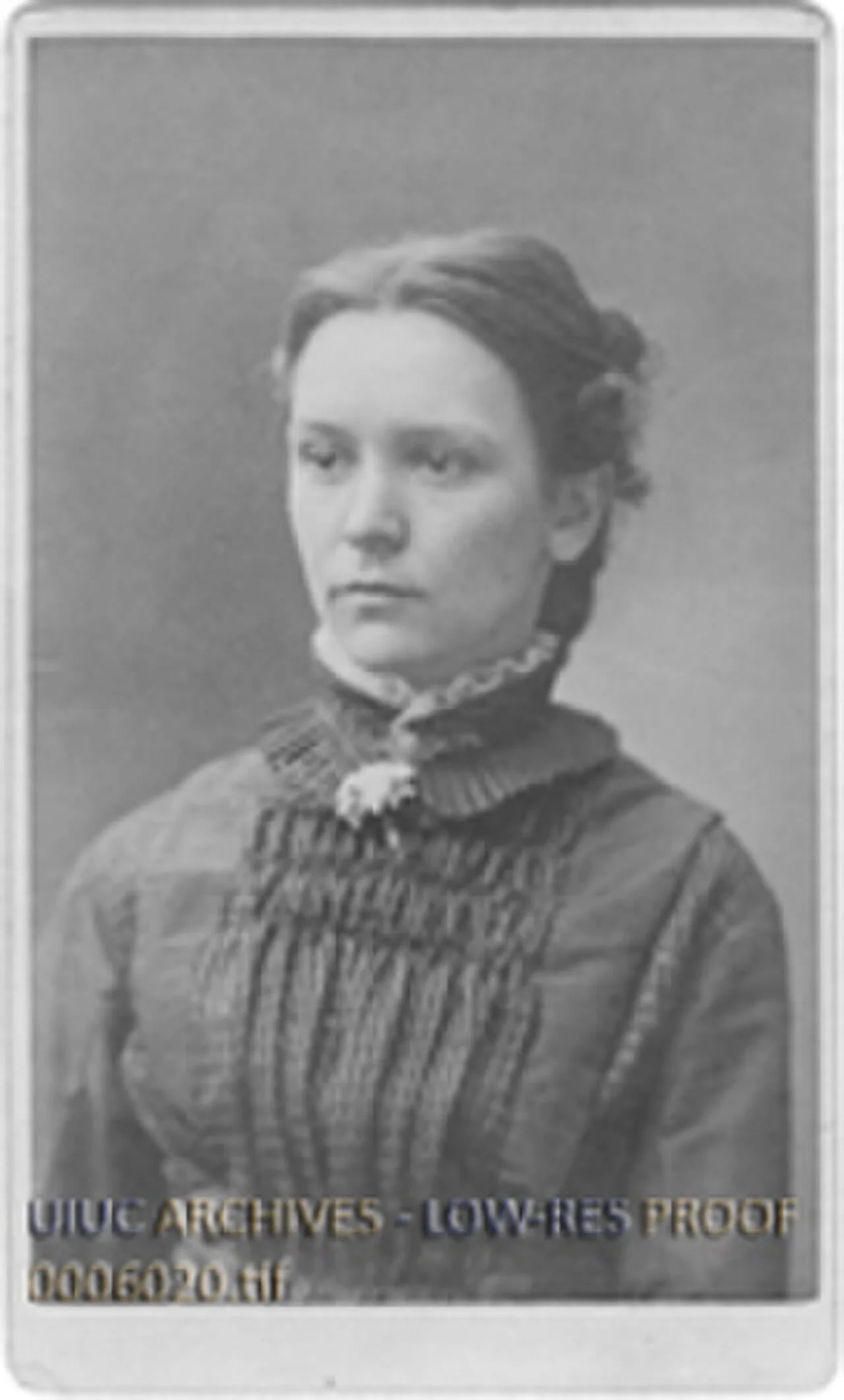 Porträt von Mary L. Page (1849–1921) – Gedenkseite