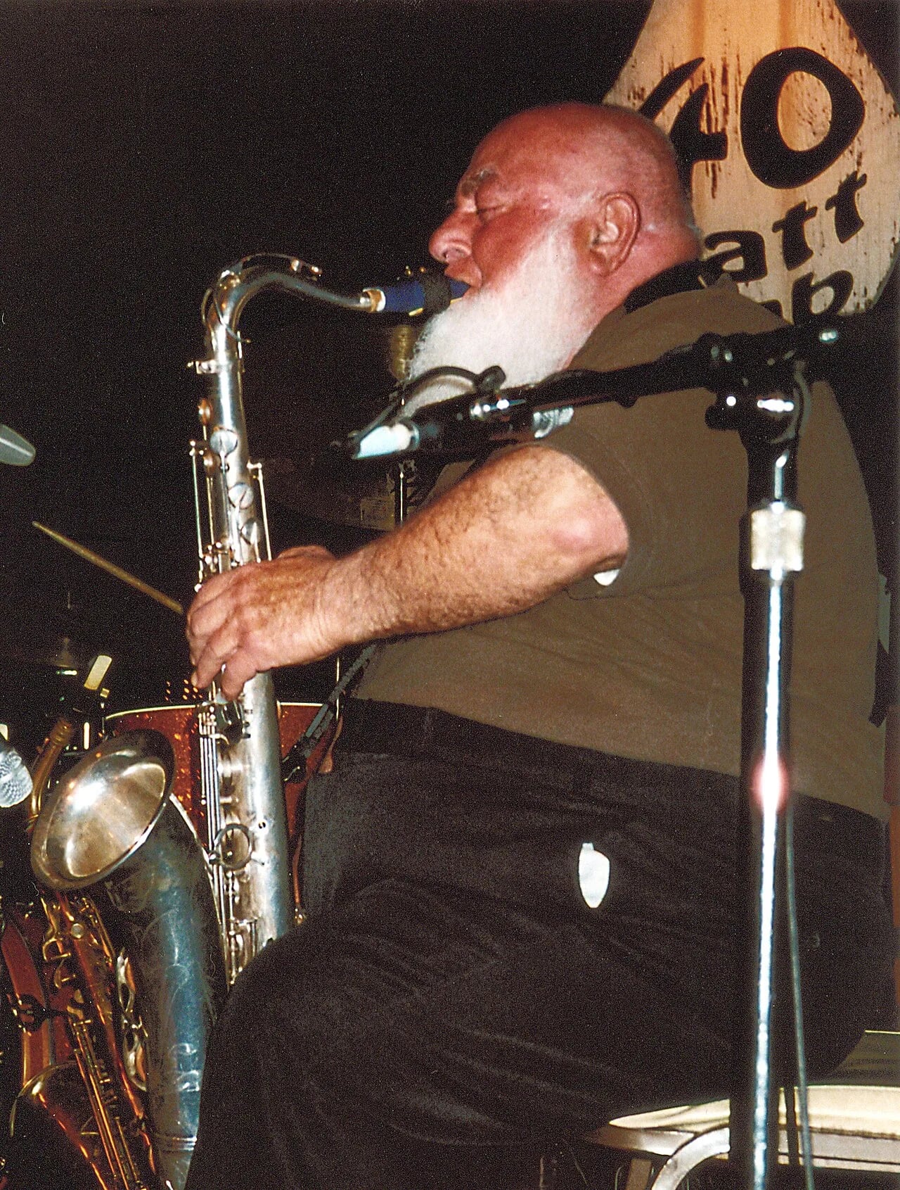 Portrait of Joe Maneri (1927–2009) – memorial page