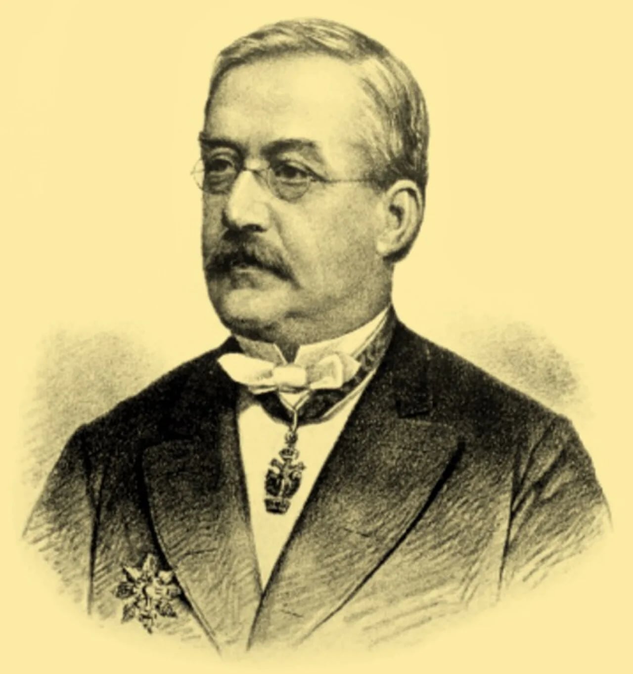 Porträt von Philipp Weber von Ebenhof (1818–1900) – Gedenkseite