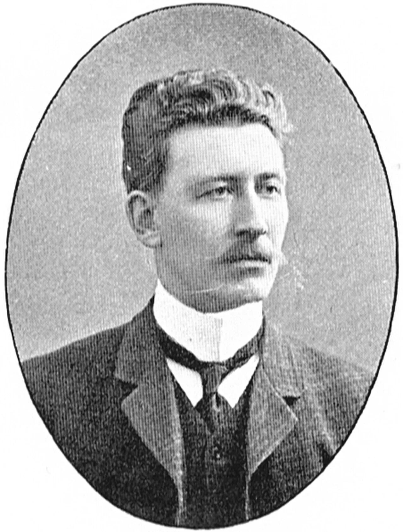 Porträt von Johan Melander (1878–1947) – Gedenkseite
