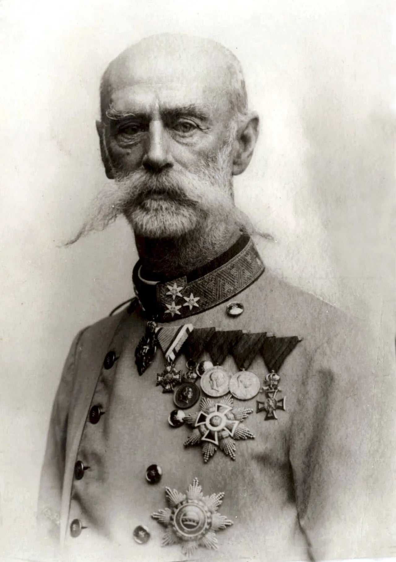 Porträt von Johann Baptist von Waldstätten (1833–1914) – Gedenkseite