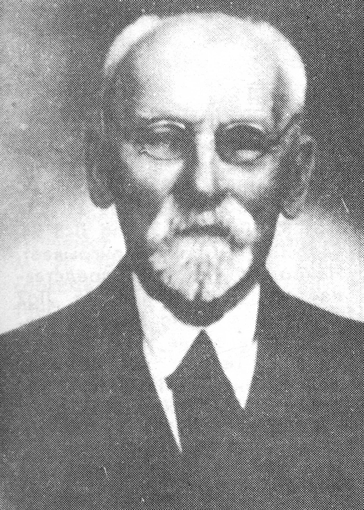 Portrait of Johann Behting (1856–1946) – memorial page
