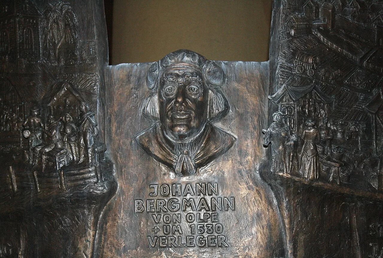 Portrait of Johann Bergmann von Olpe (1455–1532) – memorial page