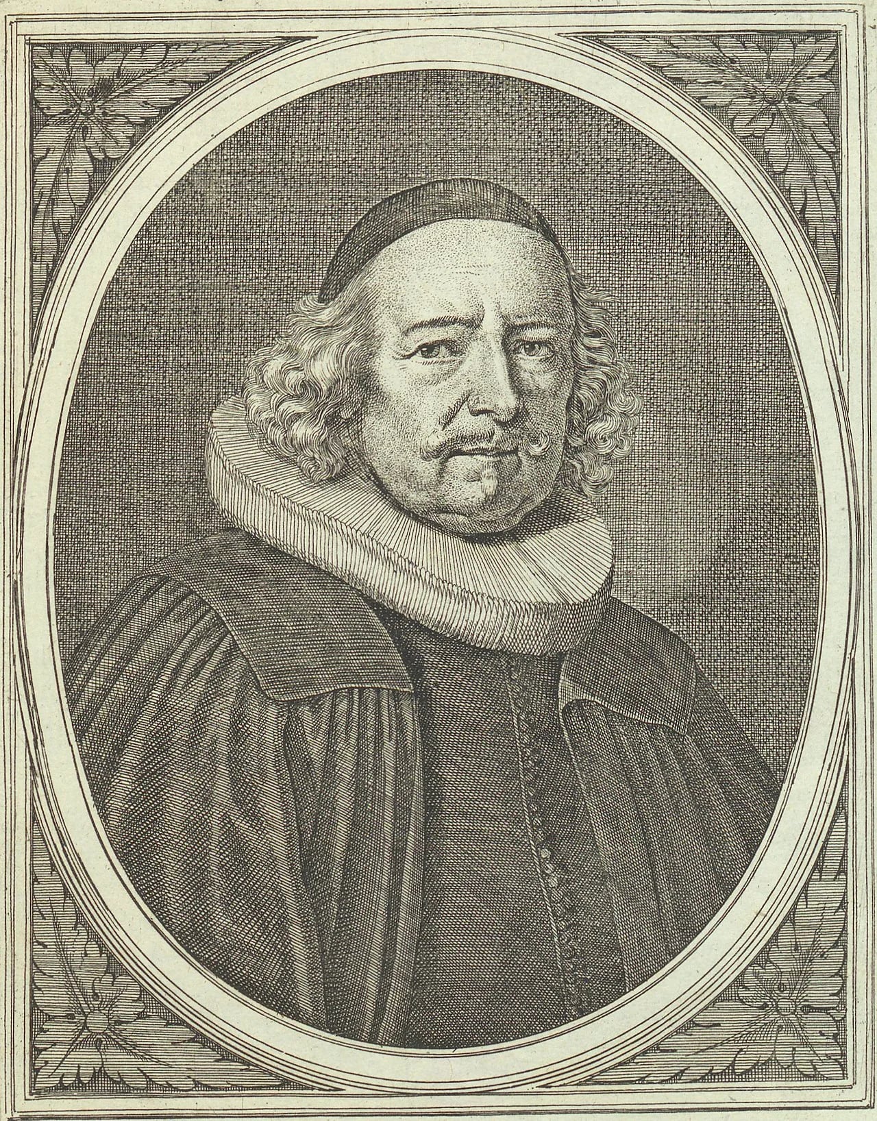 Porträt von Johann Caspar Bauhin (1606–1685) – Gedenkseite