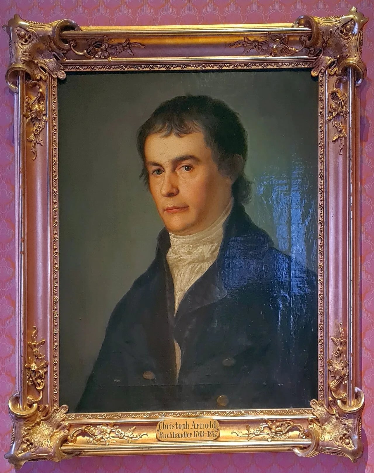 Porträt von Johann Christoph Arnold (1763–1847) – Gedenkseite