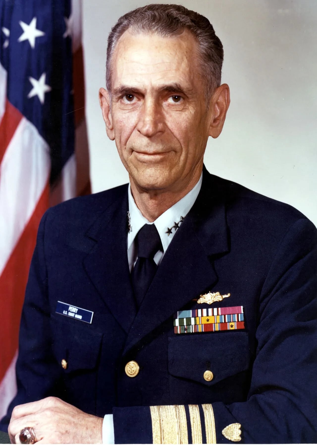 Portrait of Ellis L. Perry (1919–2002) – memorial page