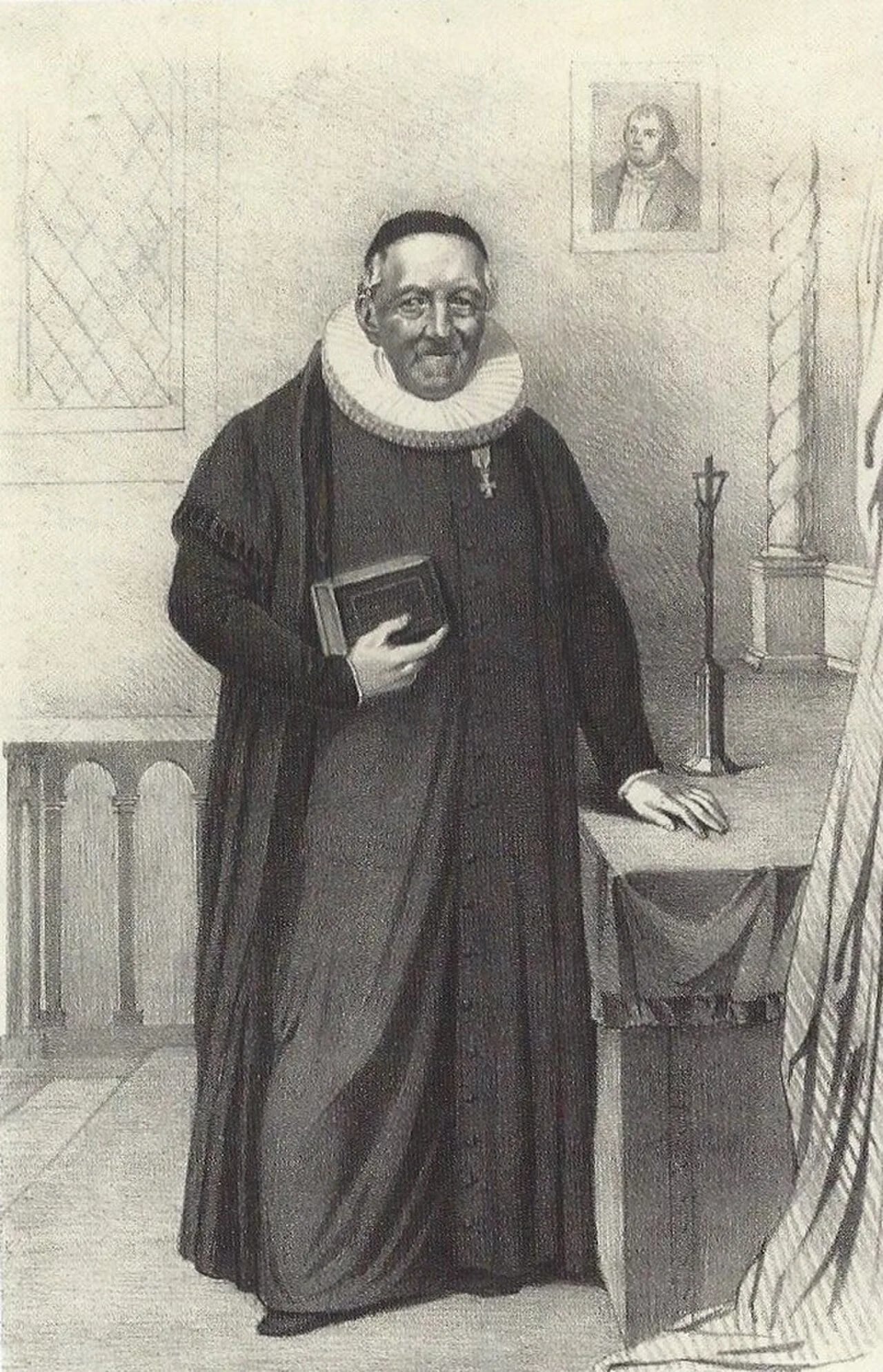 Porträt von Johann Friedrich Callisen (1775–1864) – Gedenkseite