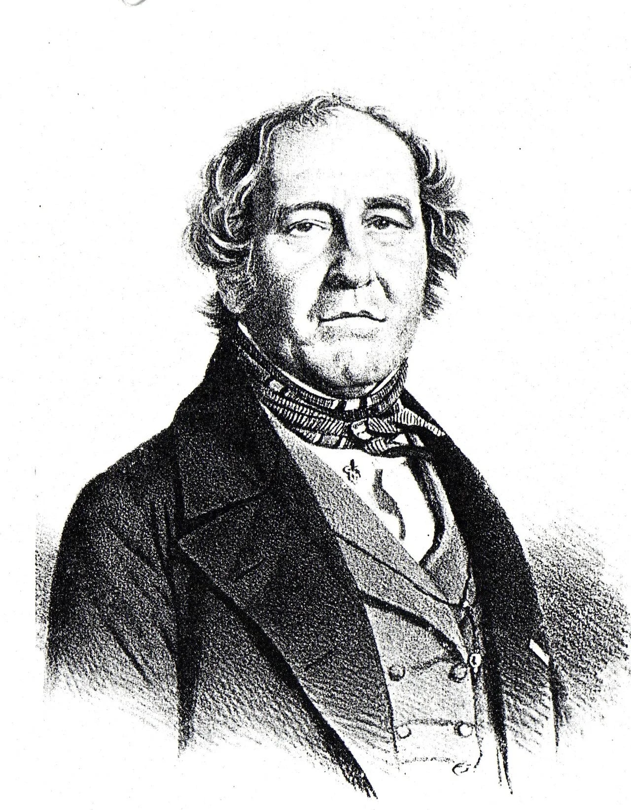 Porträt von Johann Friedrich Joseph Sommer (1793–1856) – Gedenkseite