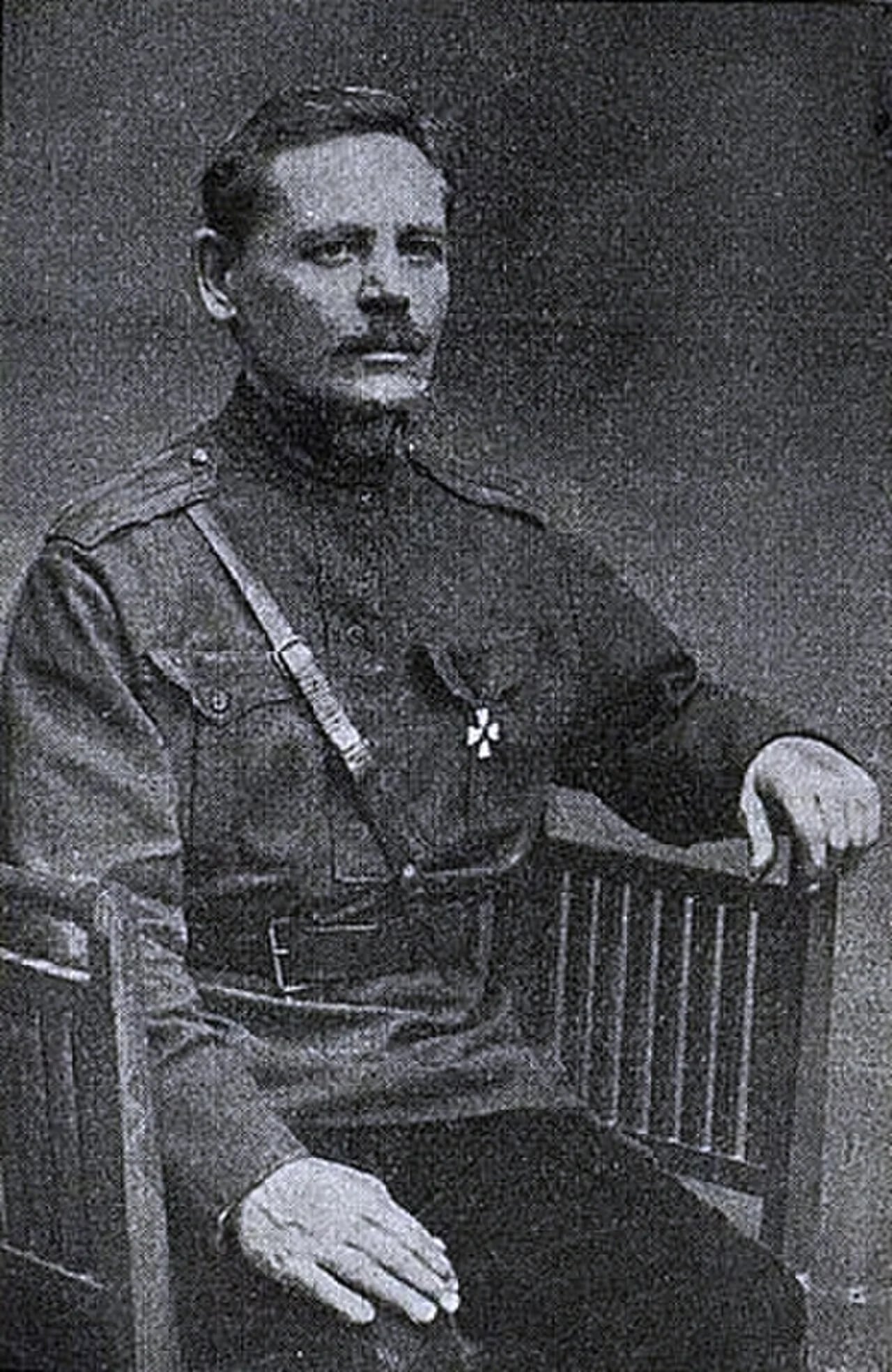 Porträt von Antoni Stepanowitsch Ljudogowski (1878–1960) – Gedenkseite