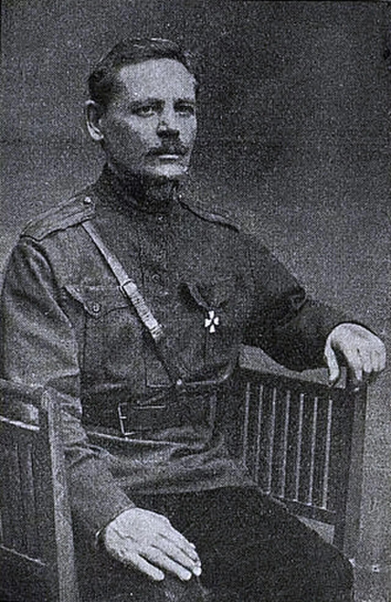 Porträt von Antoni Stepanowitsch Ljudogowski (1878–1960) – Gedenkseite