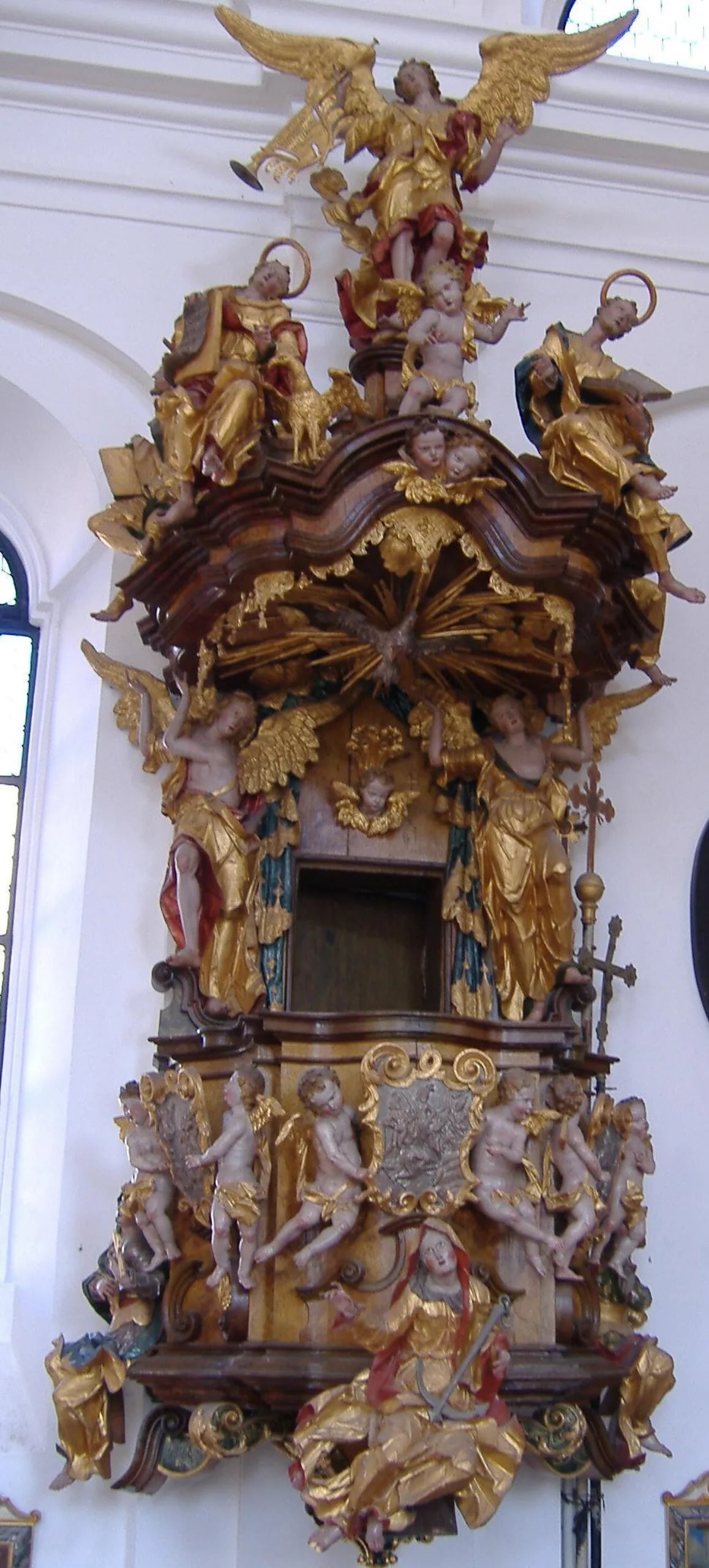Porträt von Johann Georg Bschorer (1692–1763) – Gedenkseite