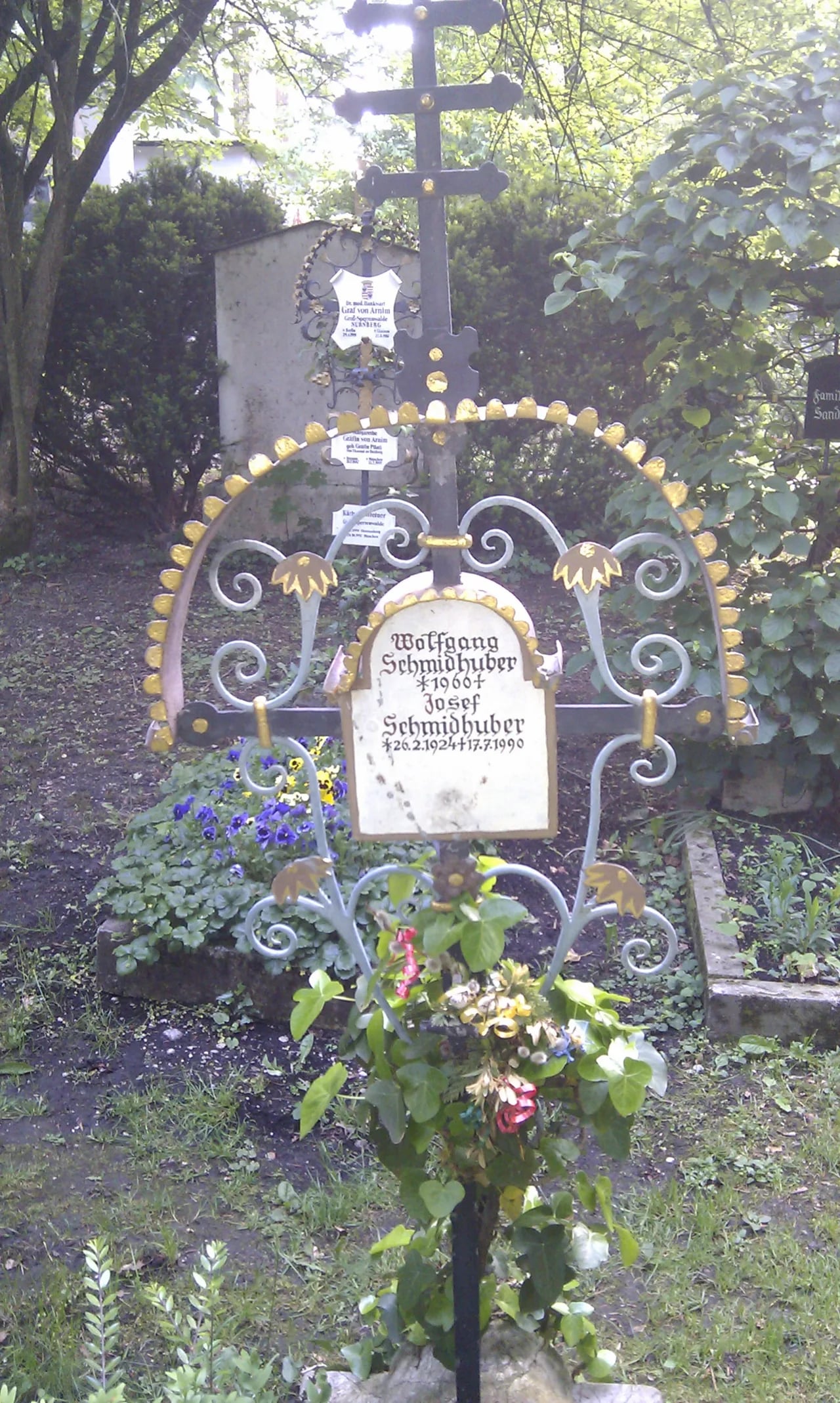 Porträt von Josef Schmidhuber (1924–1990) – Gedenkseite