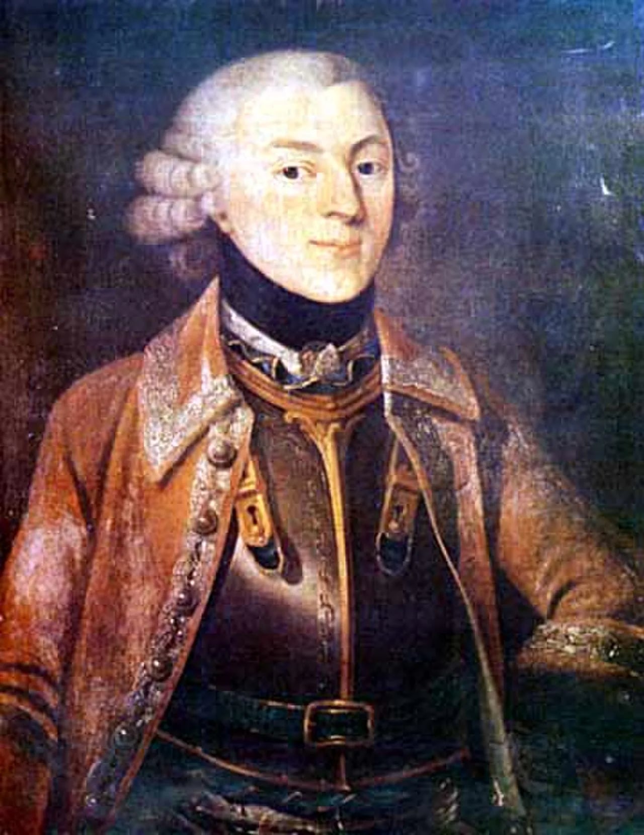 Porträt von Johann Georg Dominicus von Linprun (1714–1787) – Gedenkseite