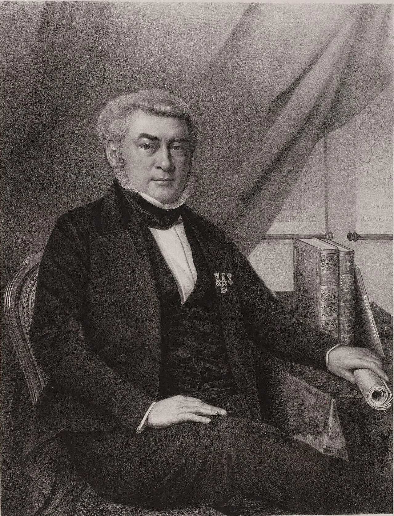 Portrait of Johann George Otto Stuart von Schmidt auf Altenstadt (1806–1857) – memorial page
