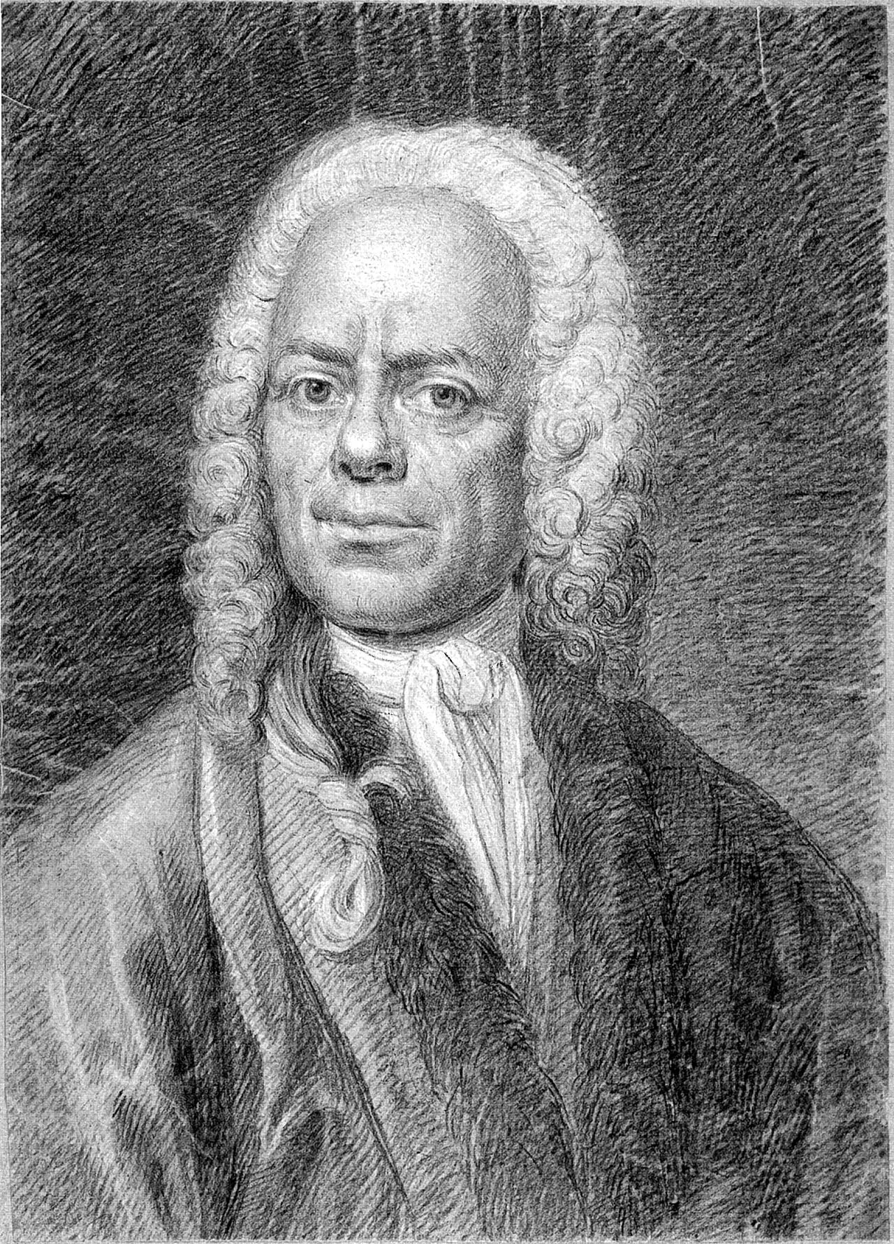 Porträt von Johann Gotthilf Ziegler (1688–1747) – Gedenkseite