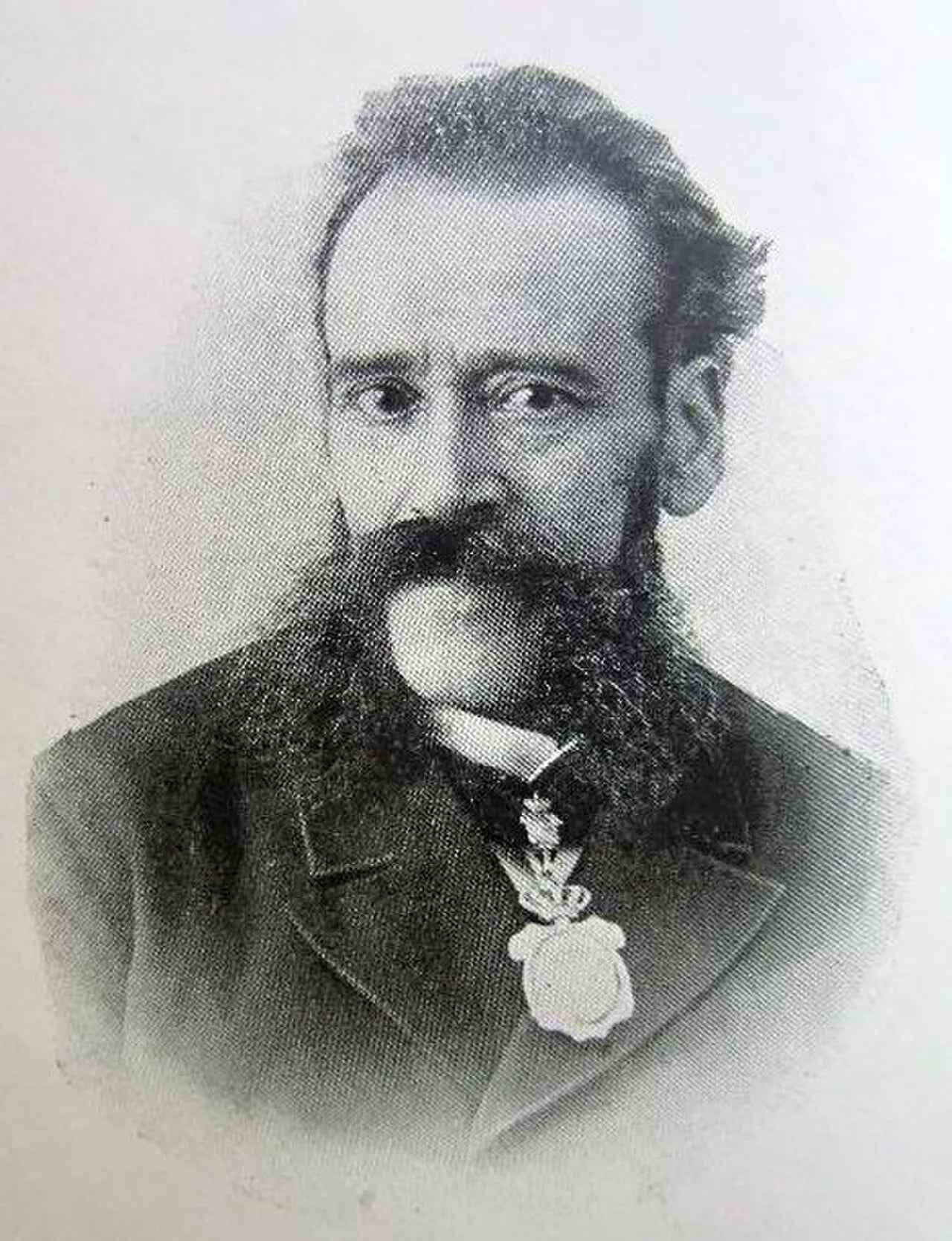Porträt von Isidor Frias i Fontanilles (1847–1890) – Gedenkseite