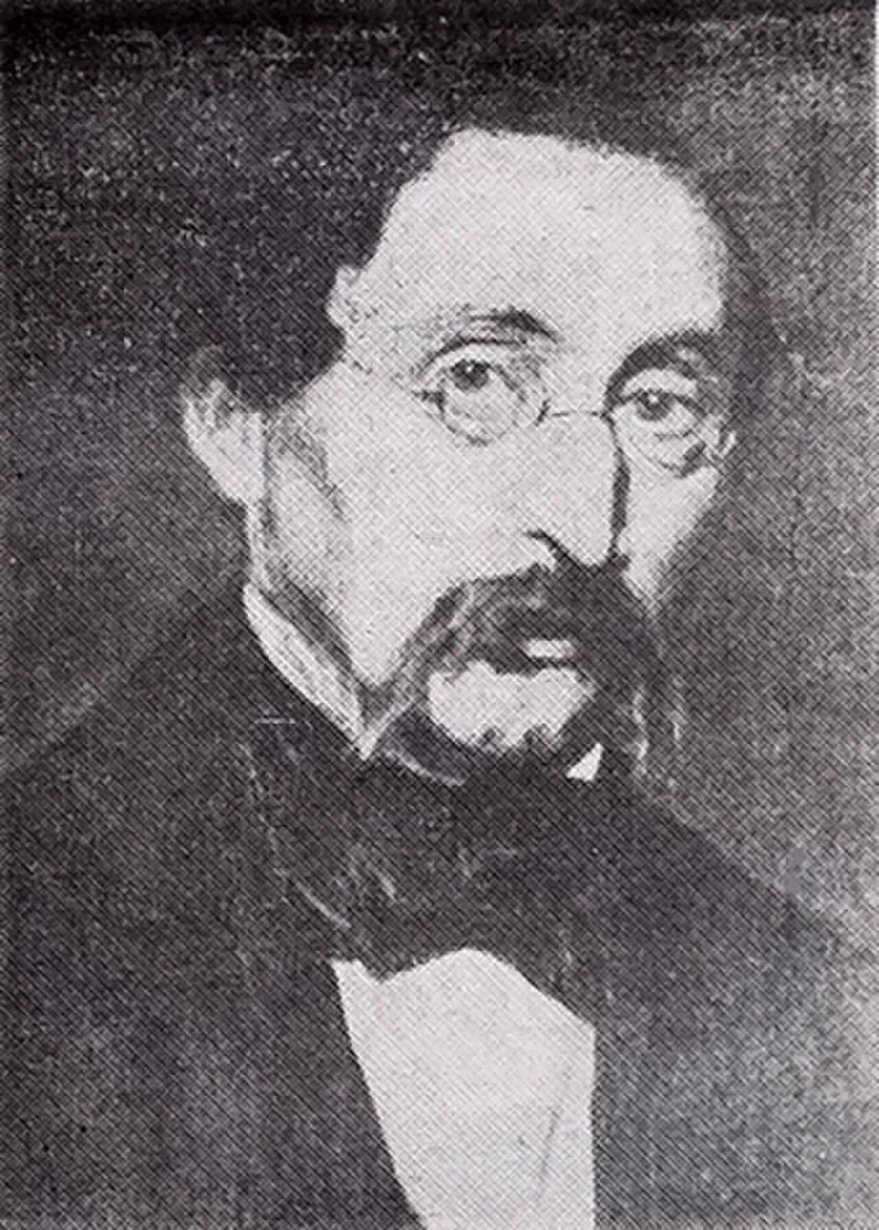Porträt von Johann Gött (1810–1888) – Gedenkseite