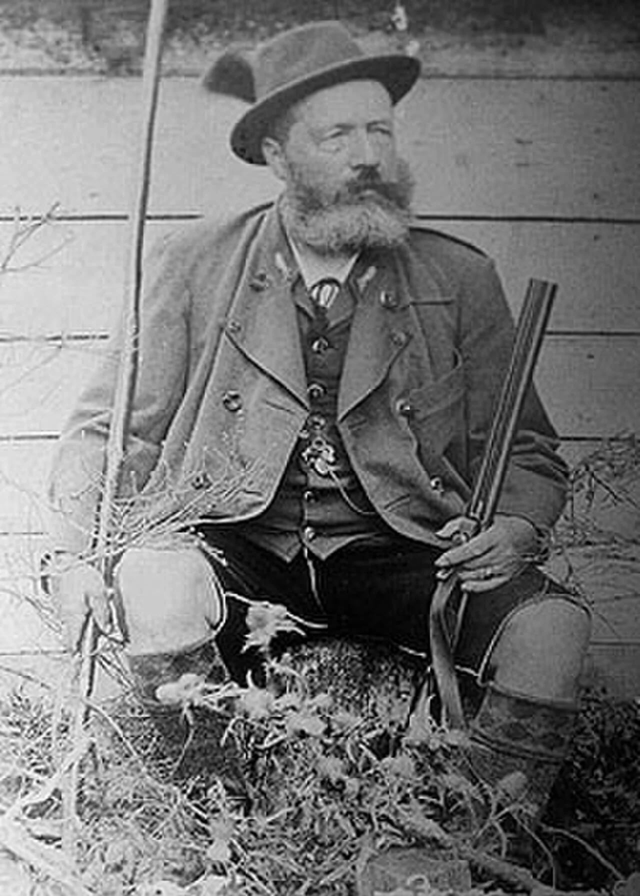 Portrait of Johann Haller (1844–1906) – memorial page