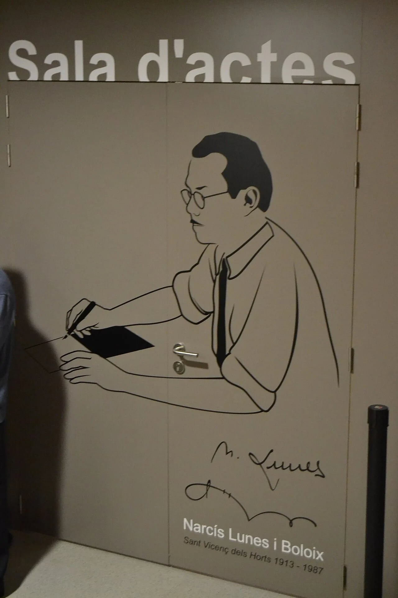 Porträt von Narcís Lunes i Boloix (1913–1987) – Gedenkseite