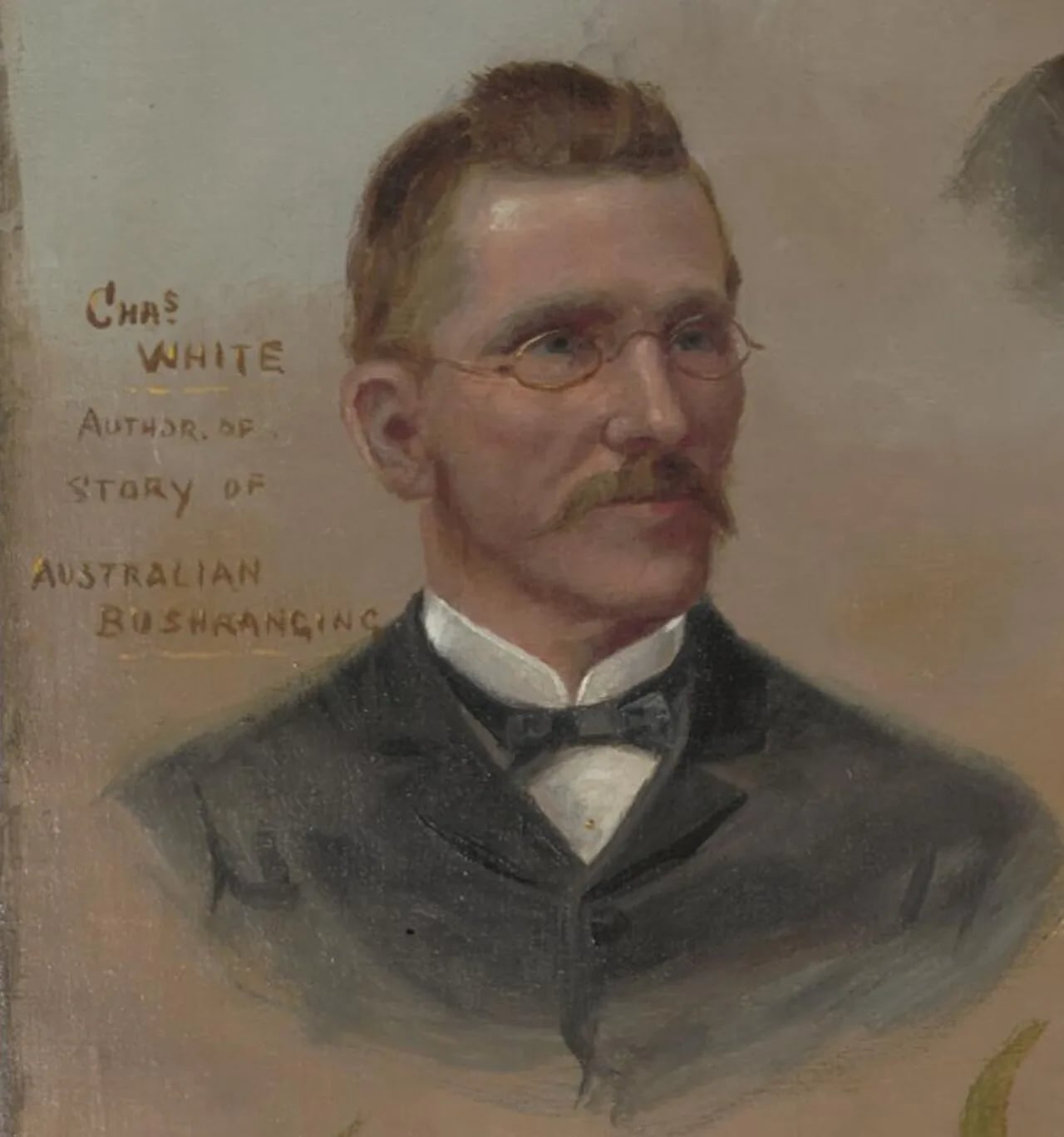 Porträt von Charles White (1845–1922) – Gedenkseite