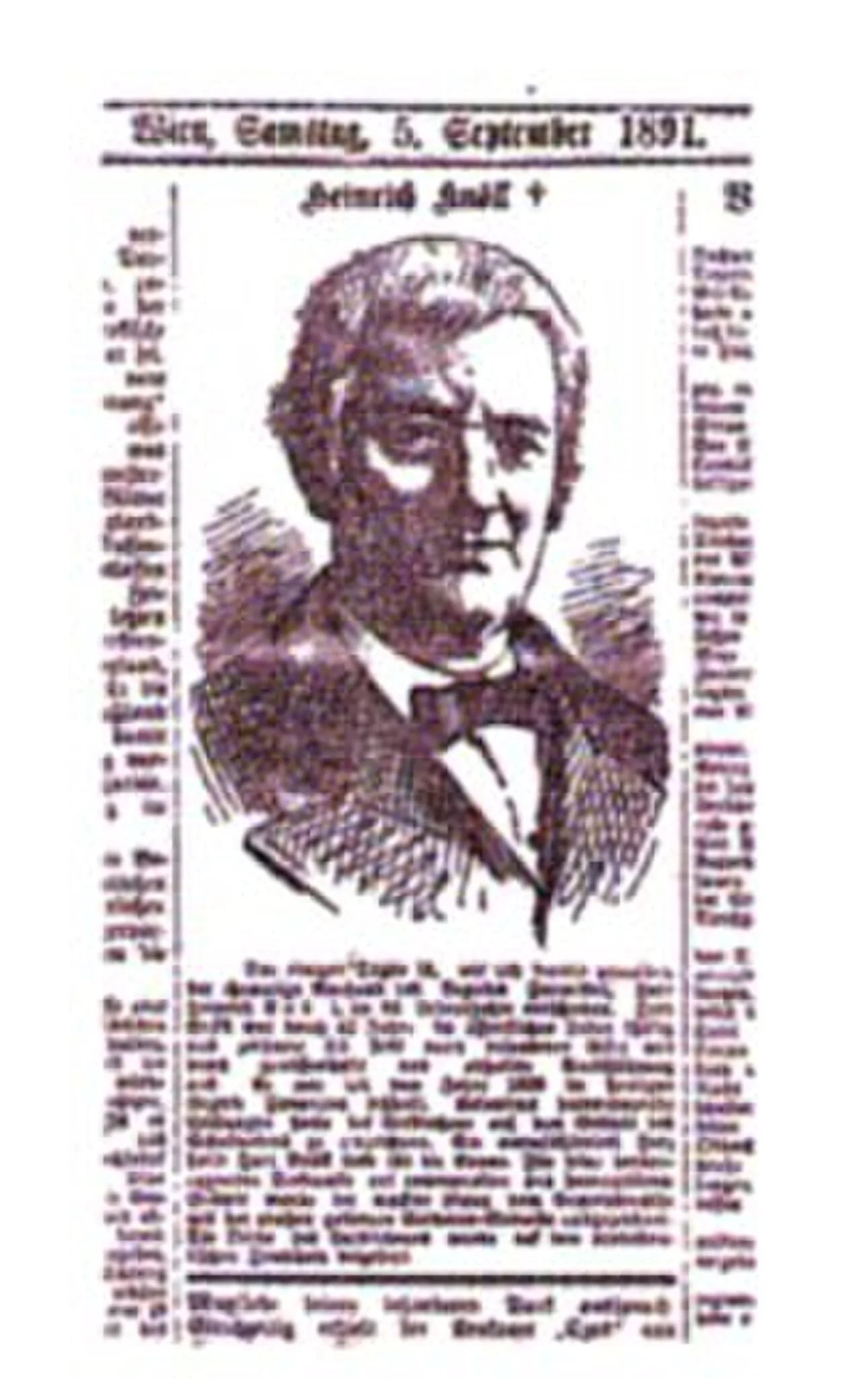 Porträt von Johann Heinrich Knöll (1806–1891) – Gedenkseite