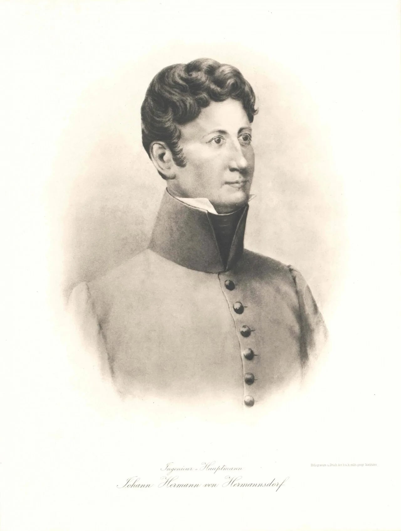 Portrait of Johann Hermann von Hermannsdorf (1781–1809) – memorial page
