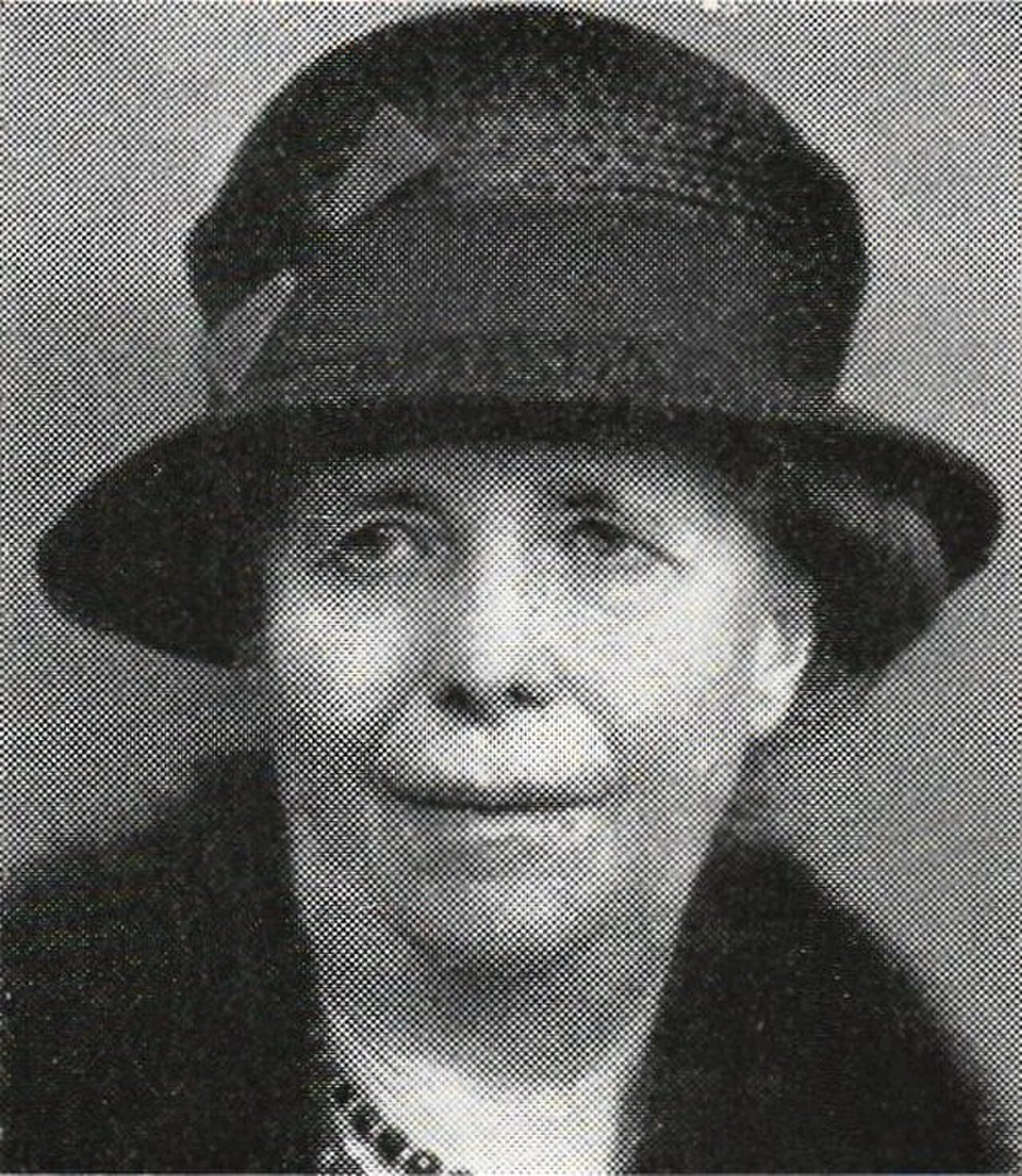 Portrait of Augusta Hagberg (1863–1939) – memorial page