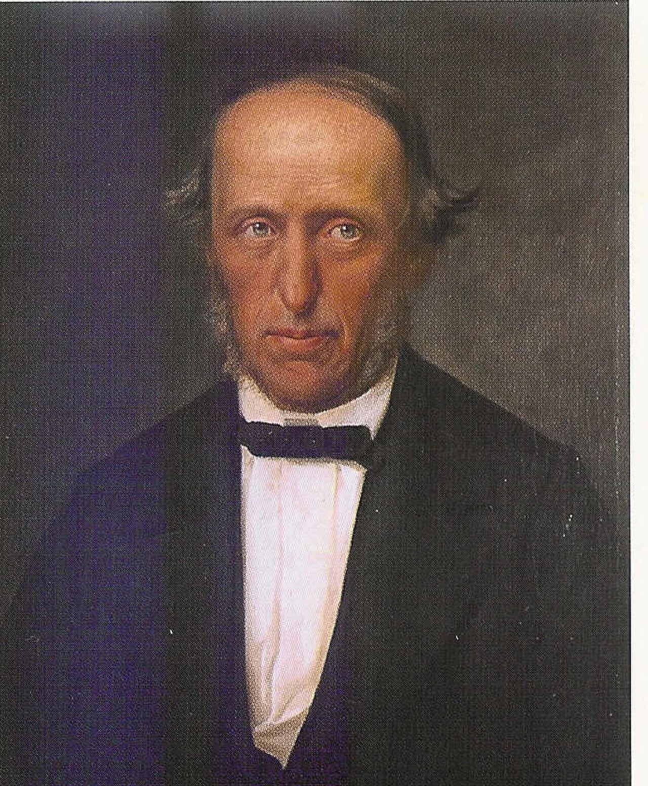 Porträt von Johann Ludwig Gebhard von Alvensleben (1816–1895) – Gedenkseite
