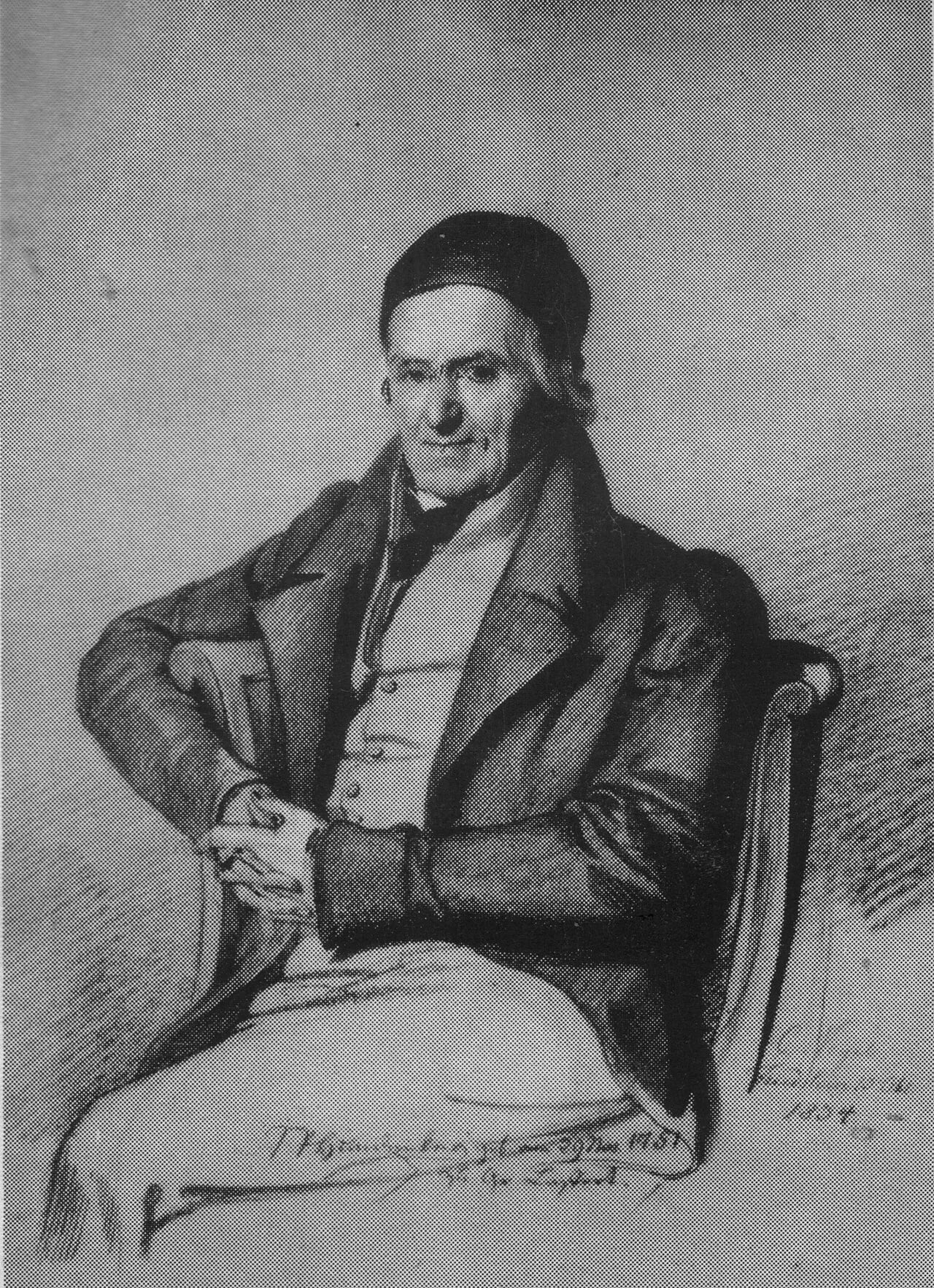 Porträt von Johann Peter Hundeiker (1751–1836) – Gedenkseite