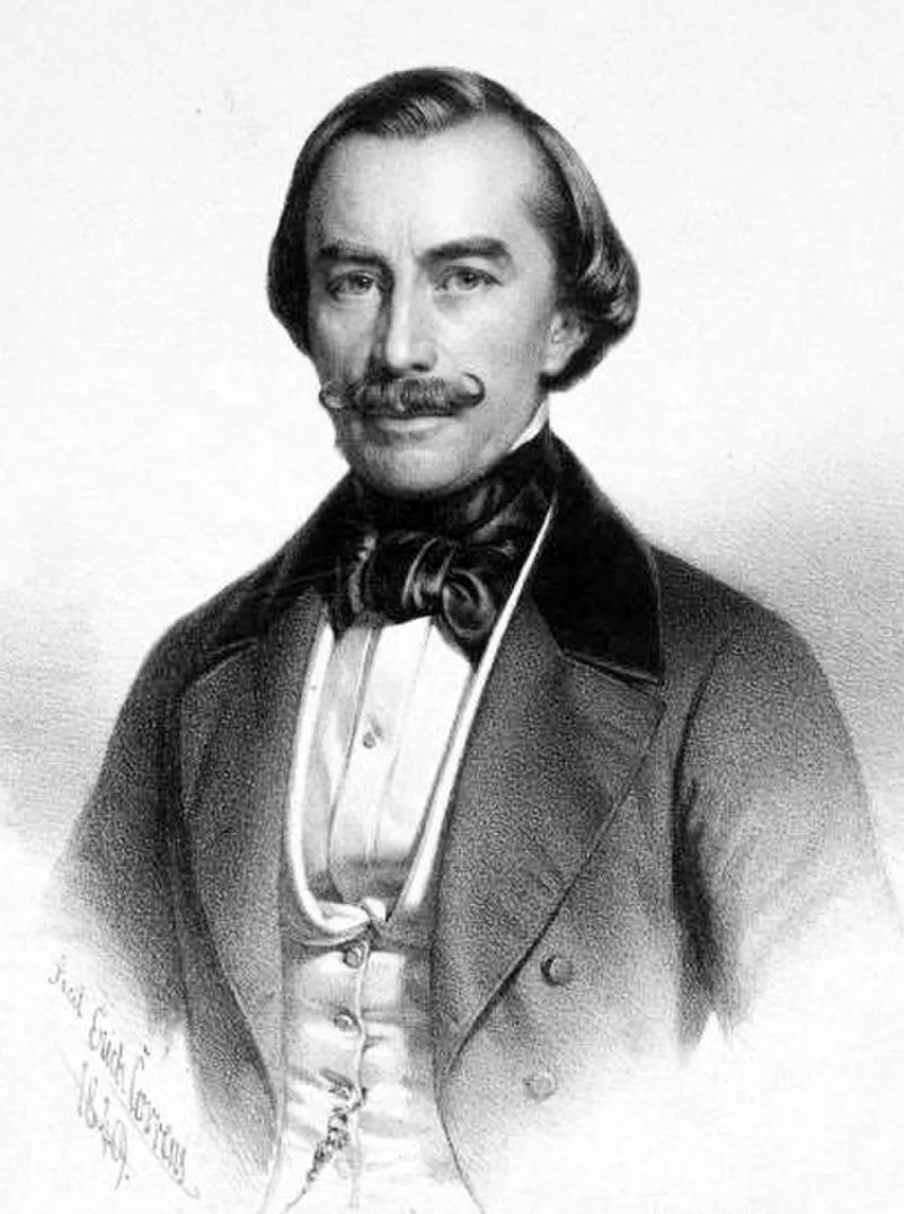 Portrait of Johann Petzmayer (1803–1884) – memorial page