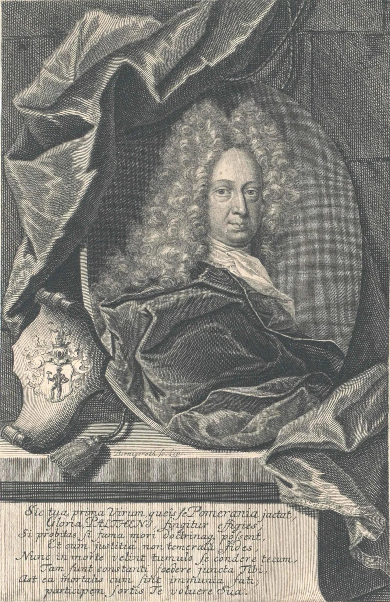 Portrait of Johann Philipp Palthen (1672–1710) – memorial page