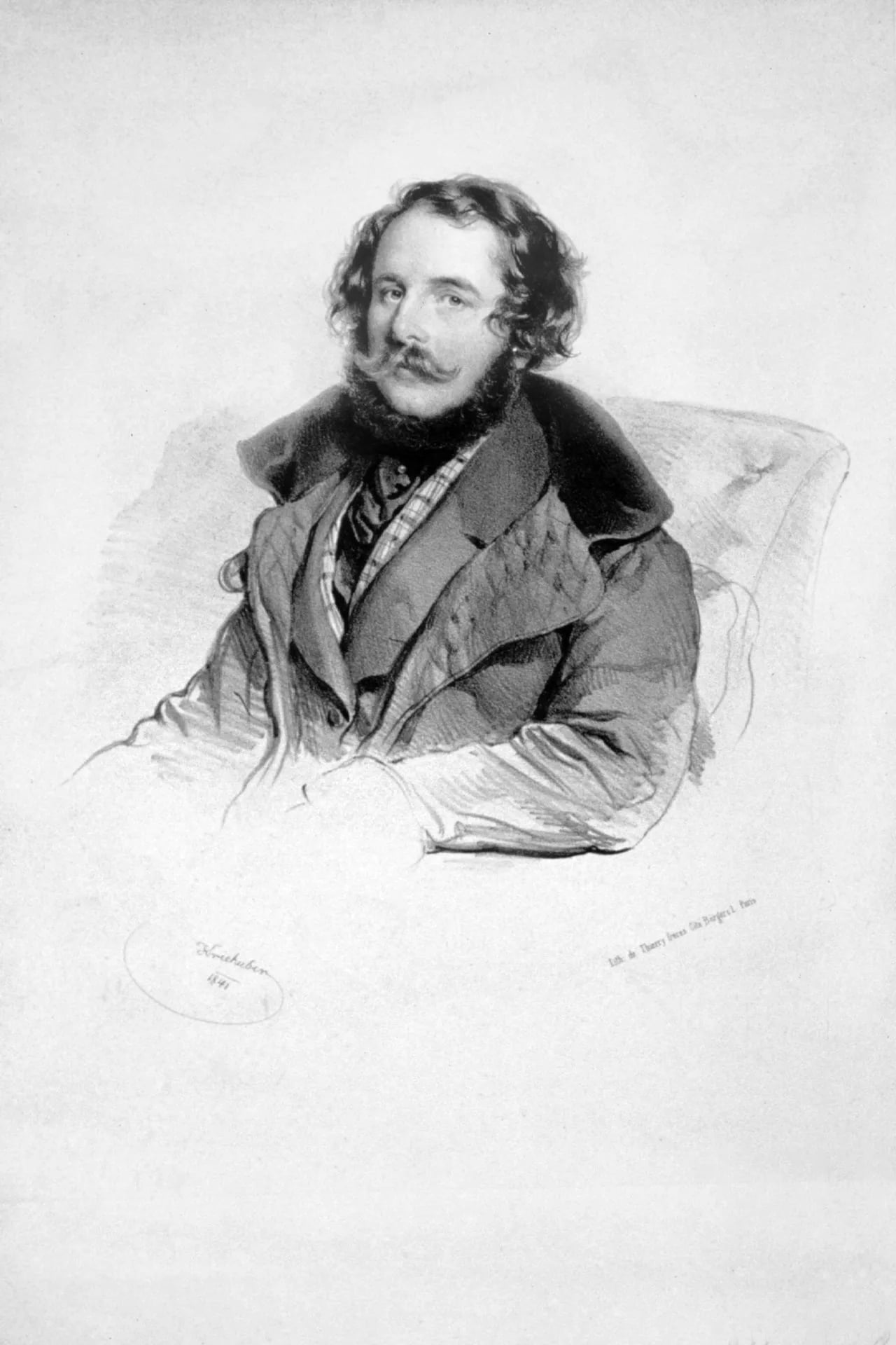 Portrait of Otto Prechtler (1813–1881) – memorial page