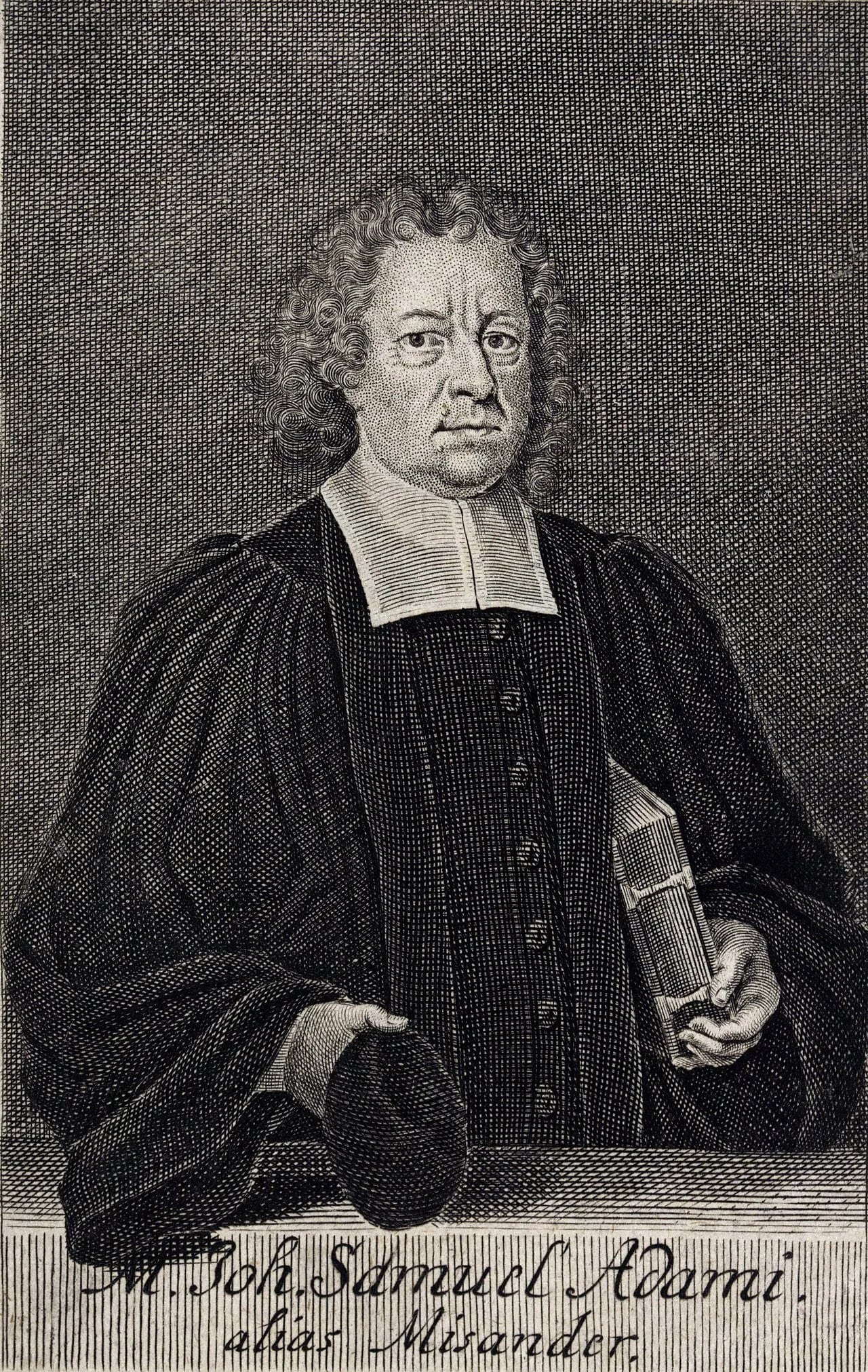 Portrait of Johann Samuel Adami (1638–1713) – memorial page