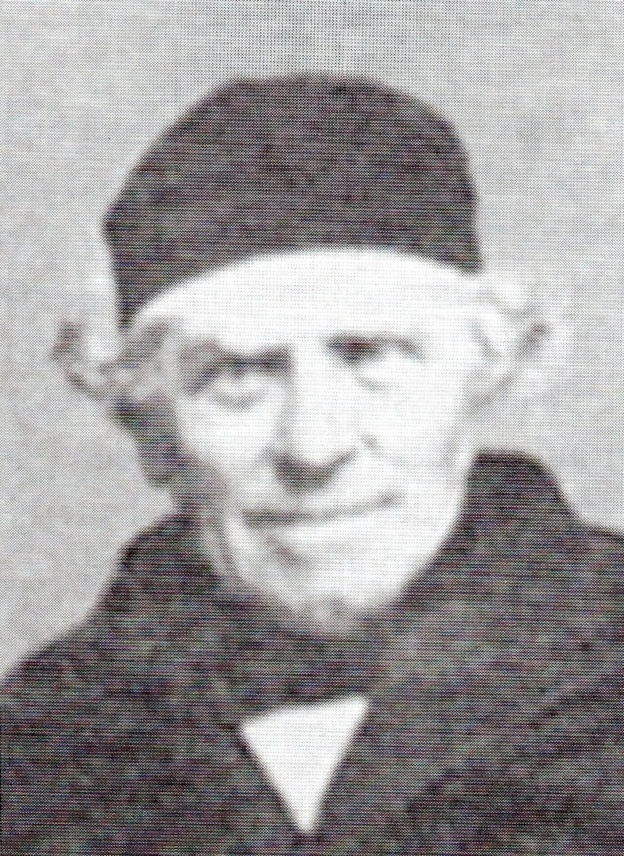 Porträt von Johann Samuel Ferdinand Blumröder (1793–1878) – Gedenkseite