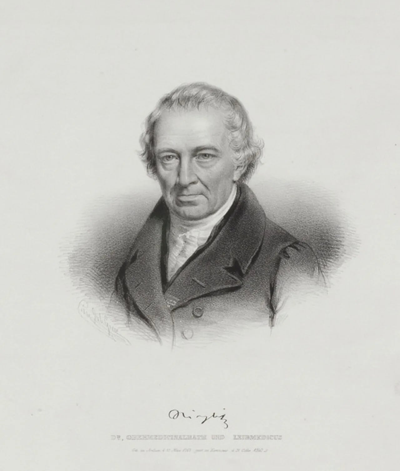 Portrait of Johann Stieglitz (1767–1840) – memorial page